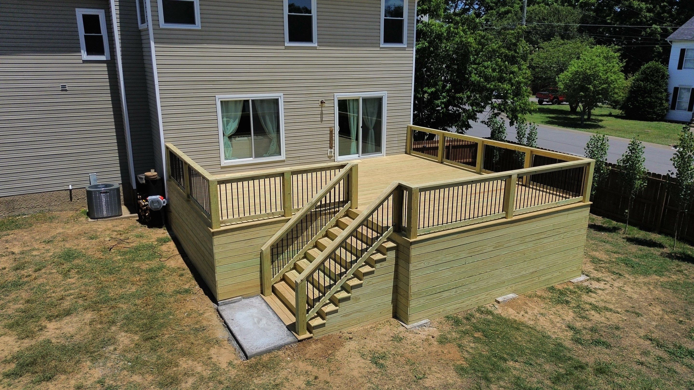 Deck Build in Hermitage by Music City Improvements