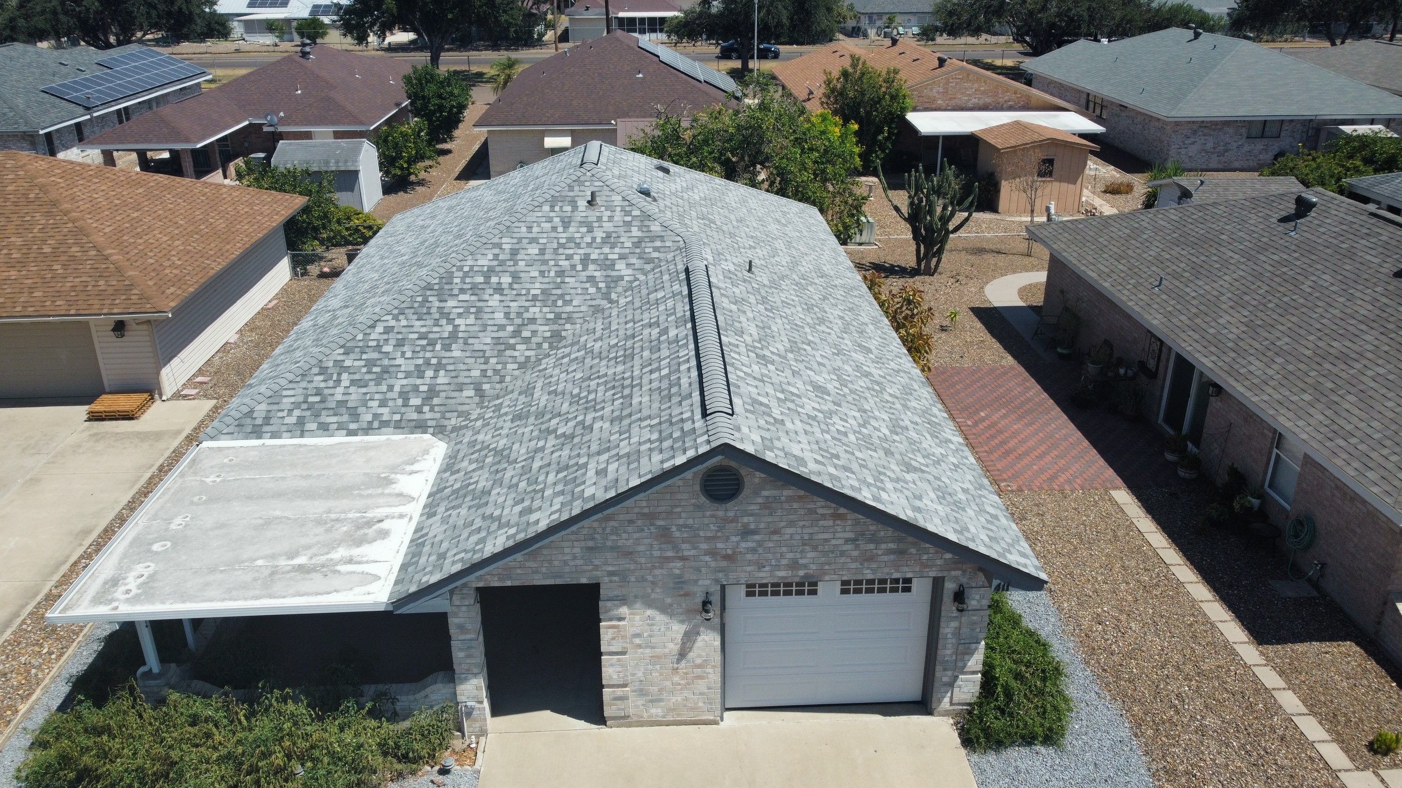 Mission Roof Project  by Bison Roofing  