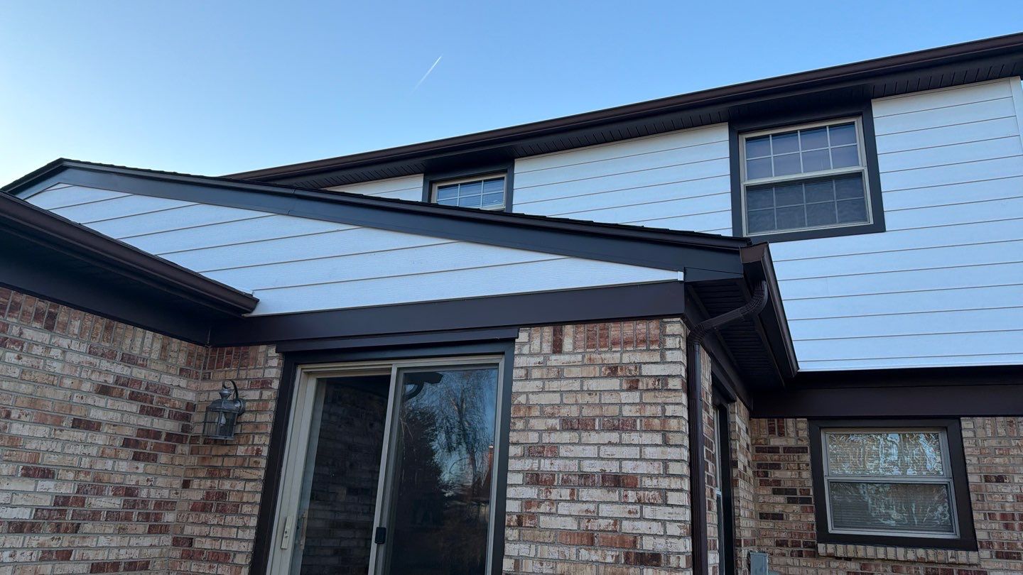 Siding Replacement using Ascend Glacier White by 180 Contractors