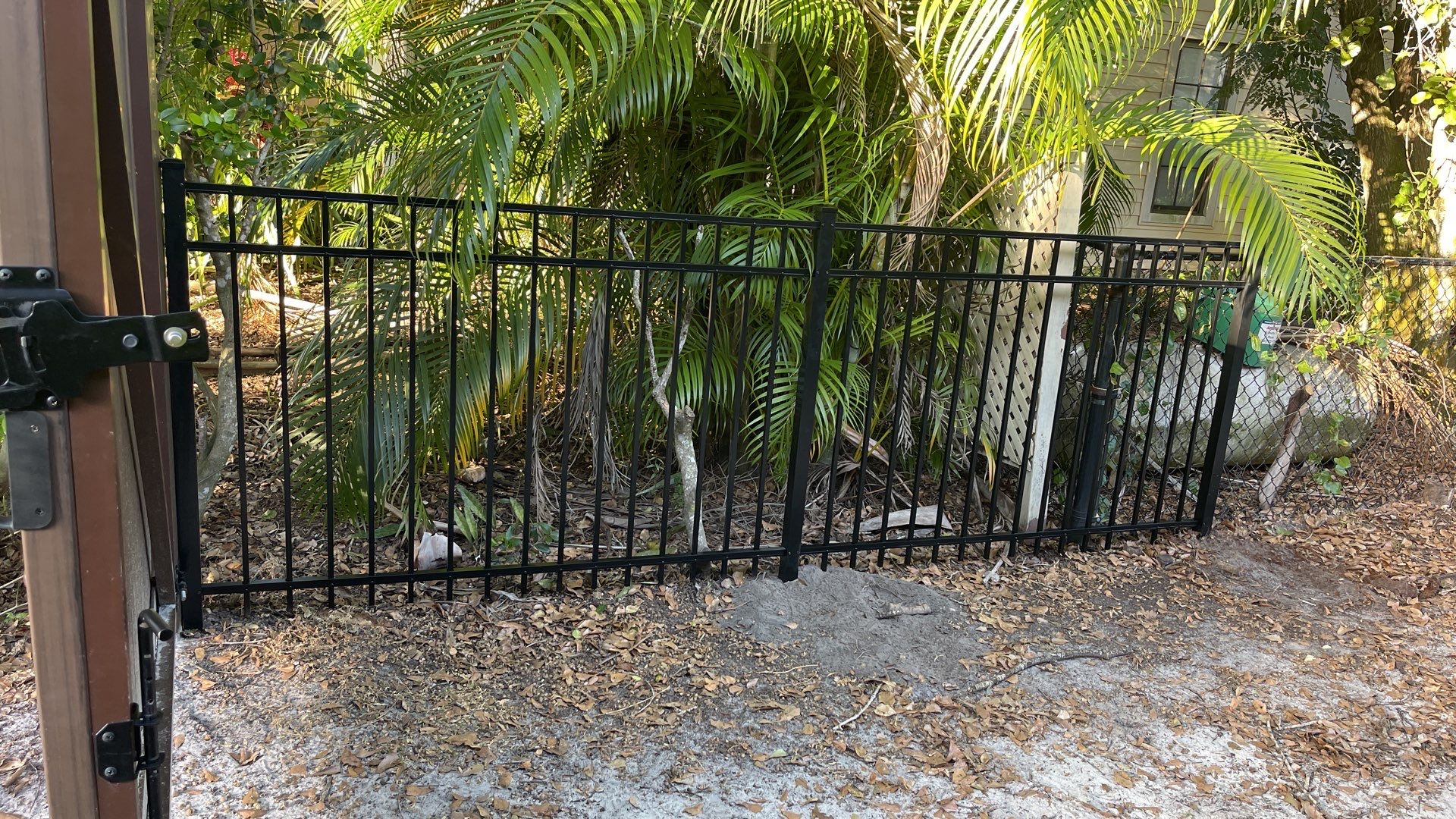 Bradenton, FL 4 ft. Tall 3-Rail Black Aluminum Fence by Asap fence and gates, LLC