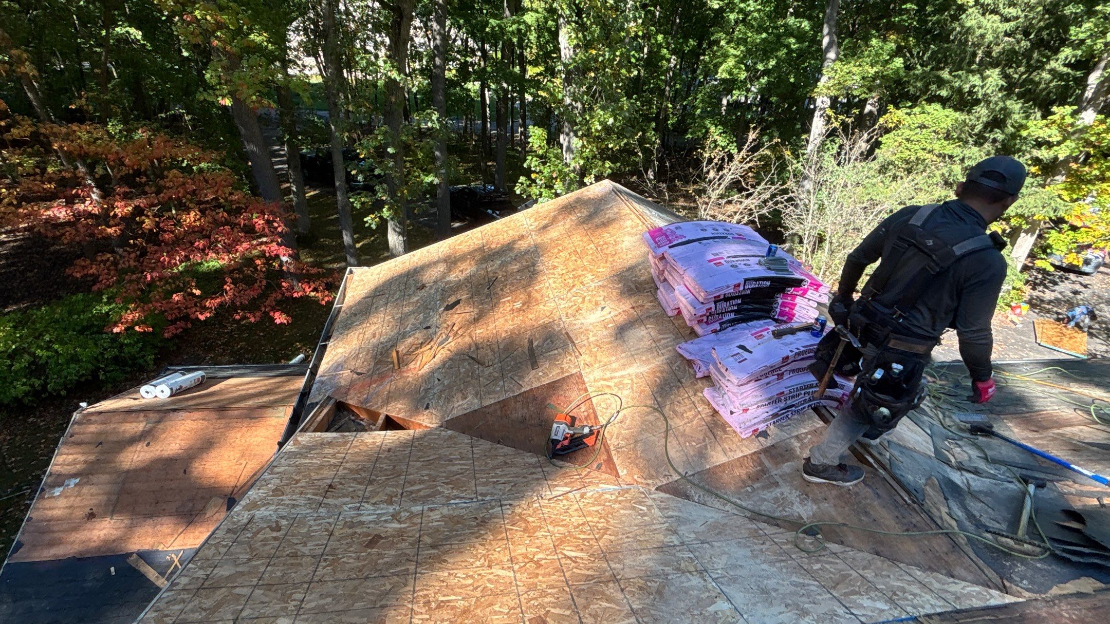 Roof Replacement using Owens Corning Slatestone Gray by 180 Contractors