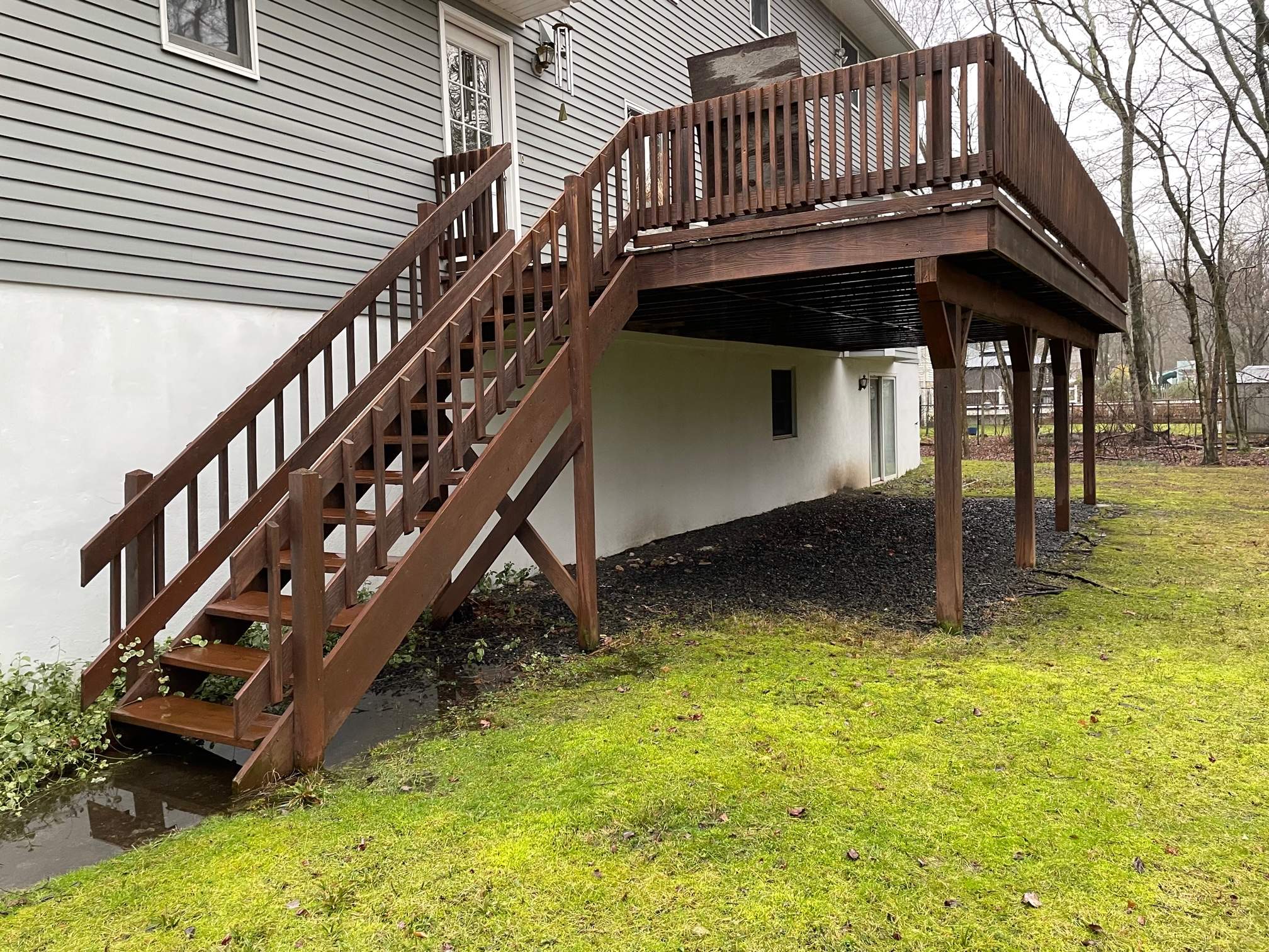 Deck Resurface in wall nj by deck guardian