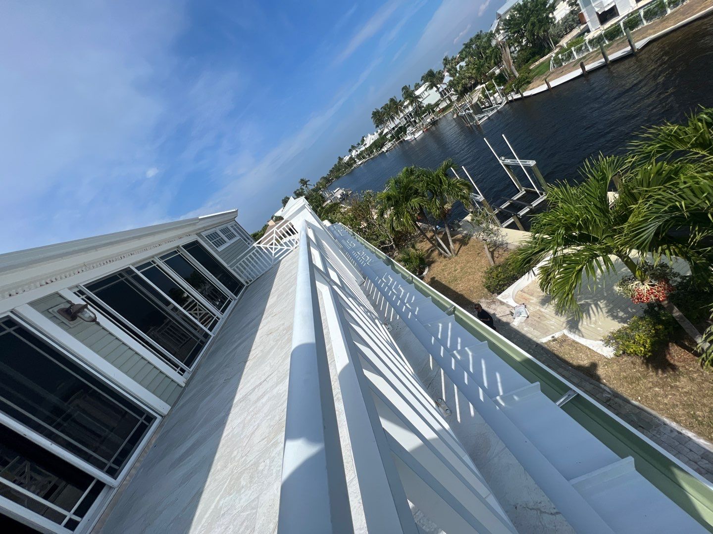 Sanibel Island Standing Seam Roof Replacement by Four Peaks Roofing