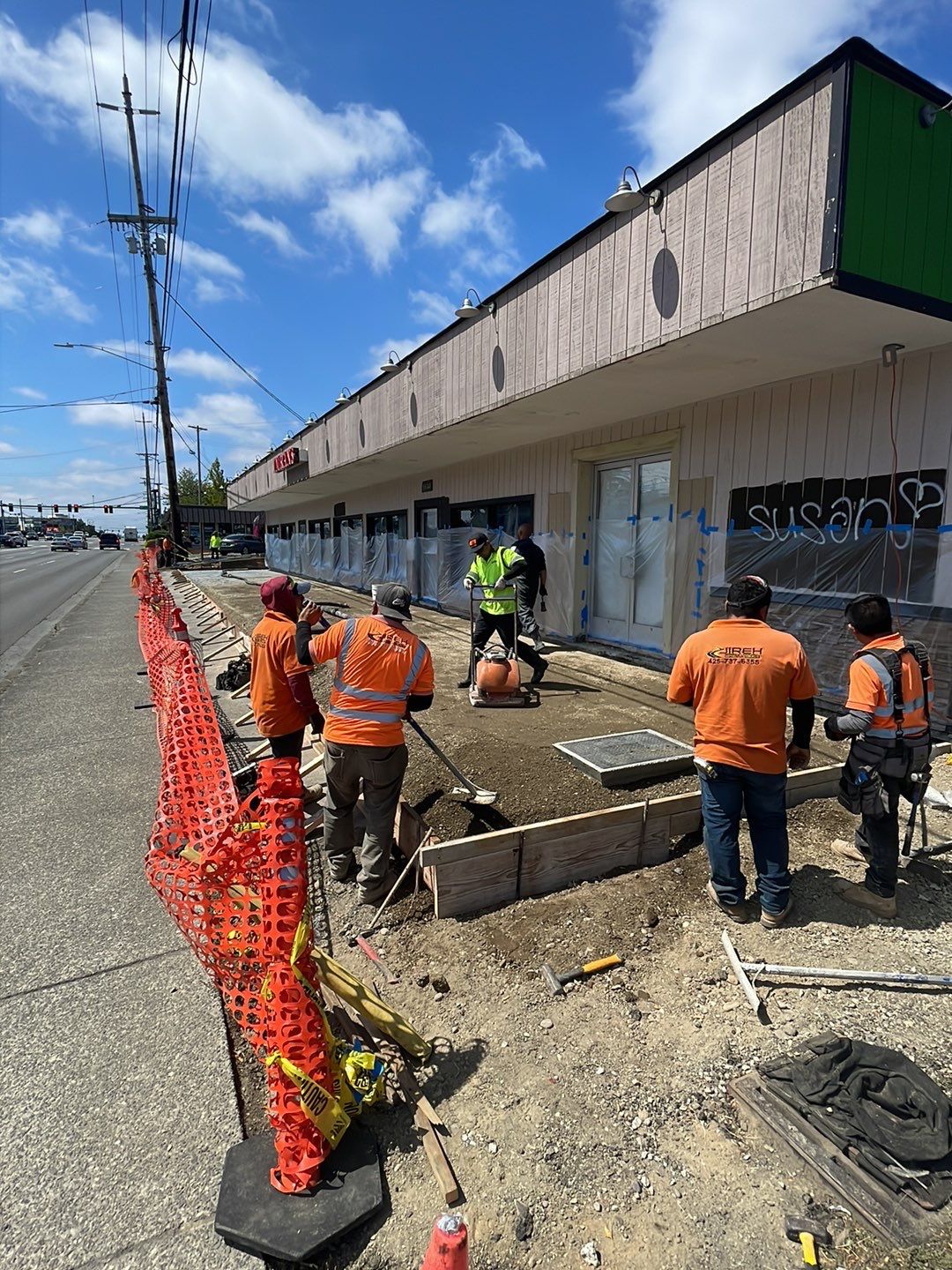 Imran's Market  by Jireh Asphalt & Concrete Inc 