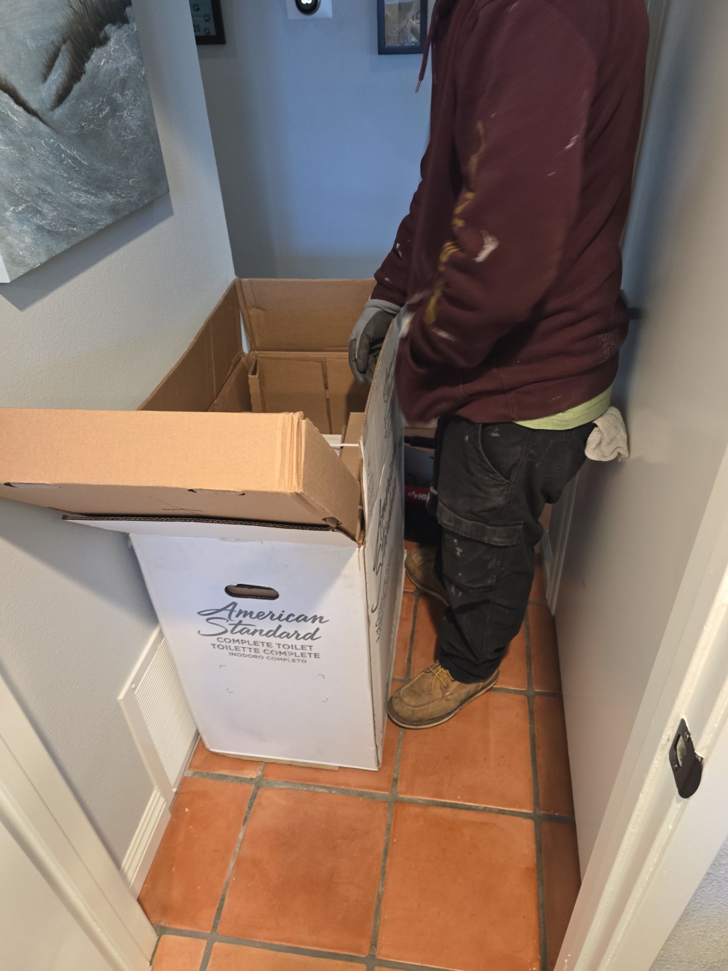 Toilet Installation with New Seal by Us Plumbing 
