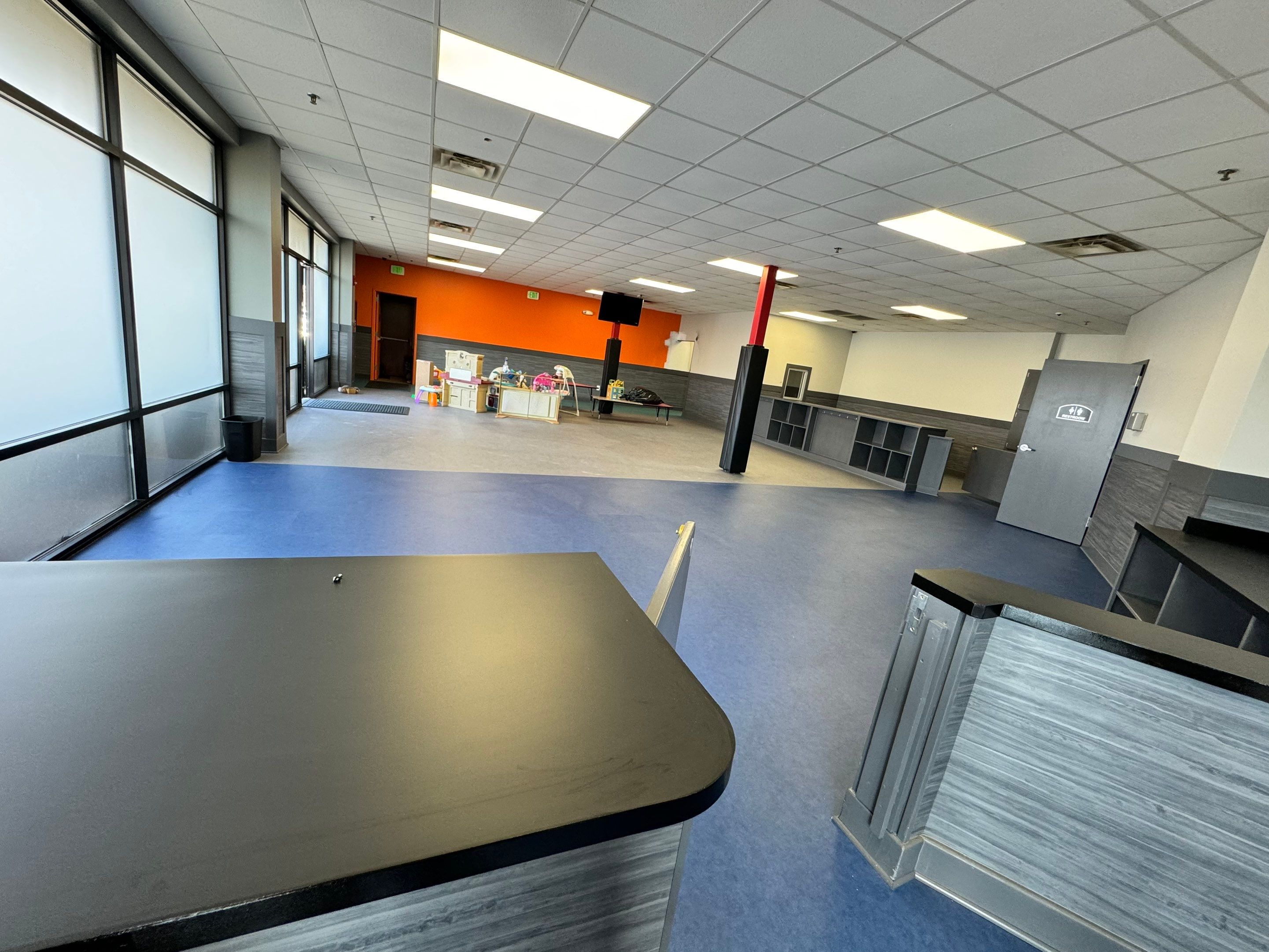 Irmo OLF - Full recovery renovation and gym flooring installation by Nova HomeWorks 