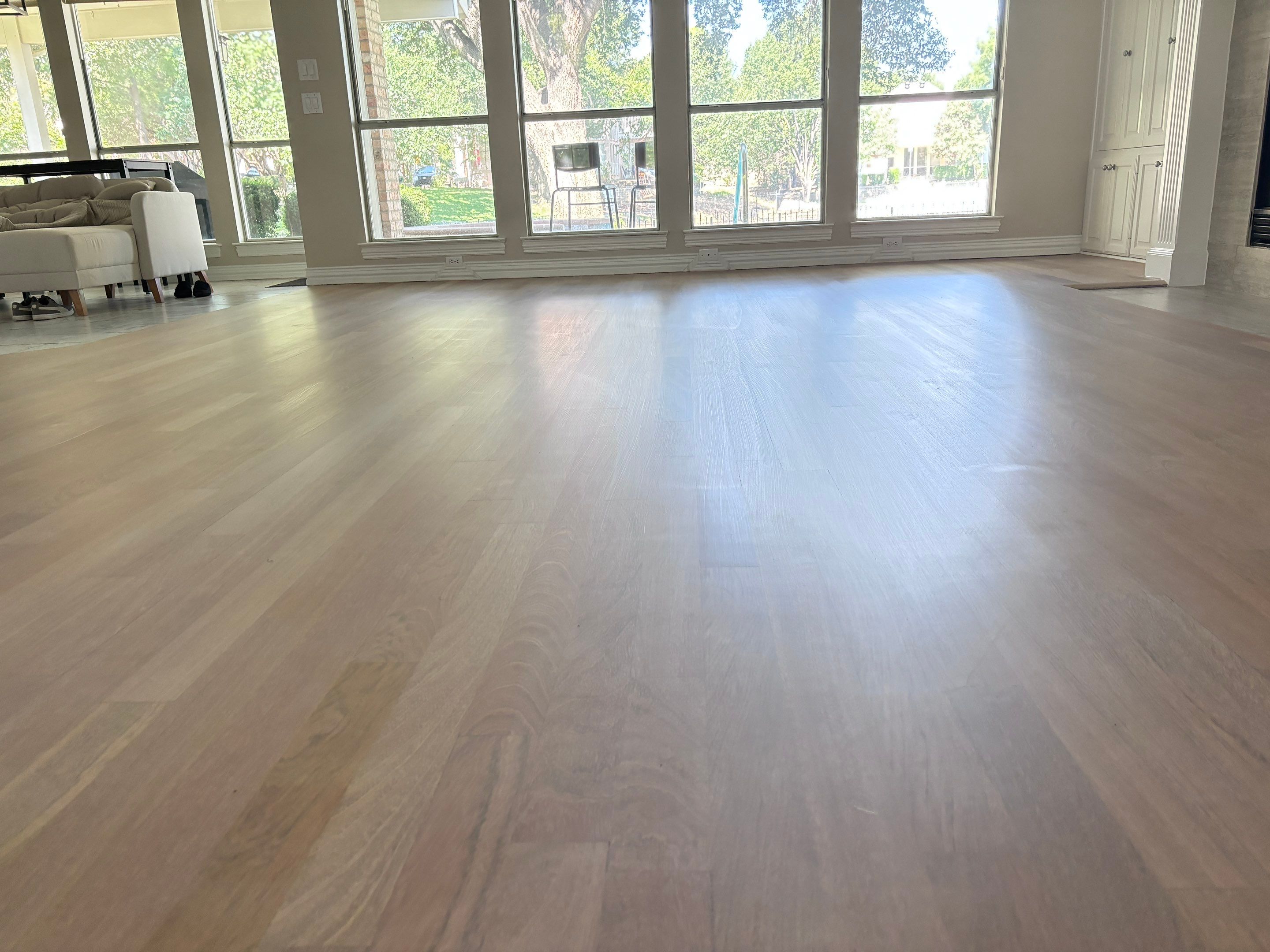 From Traditional Dark to Heavenly White by Bernard Hardwood Floors