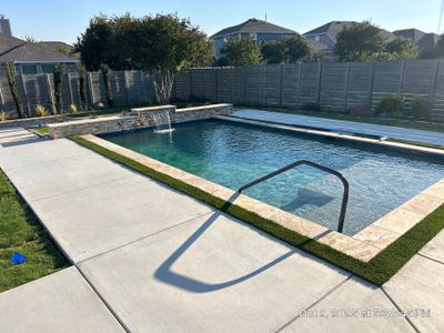 Small Pool with Landscaping