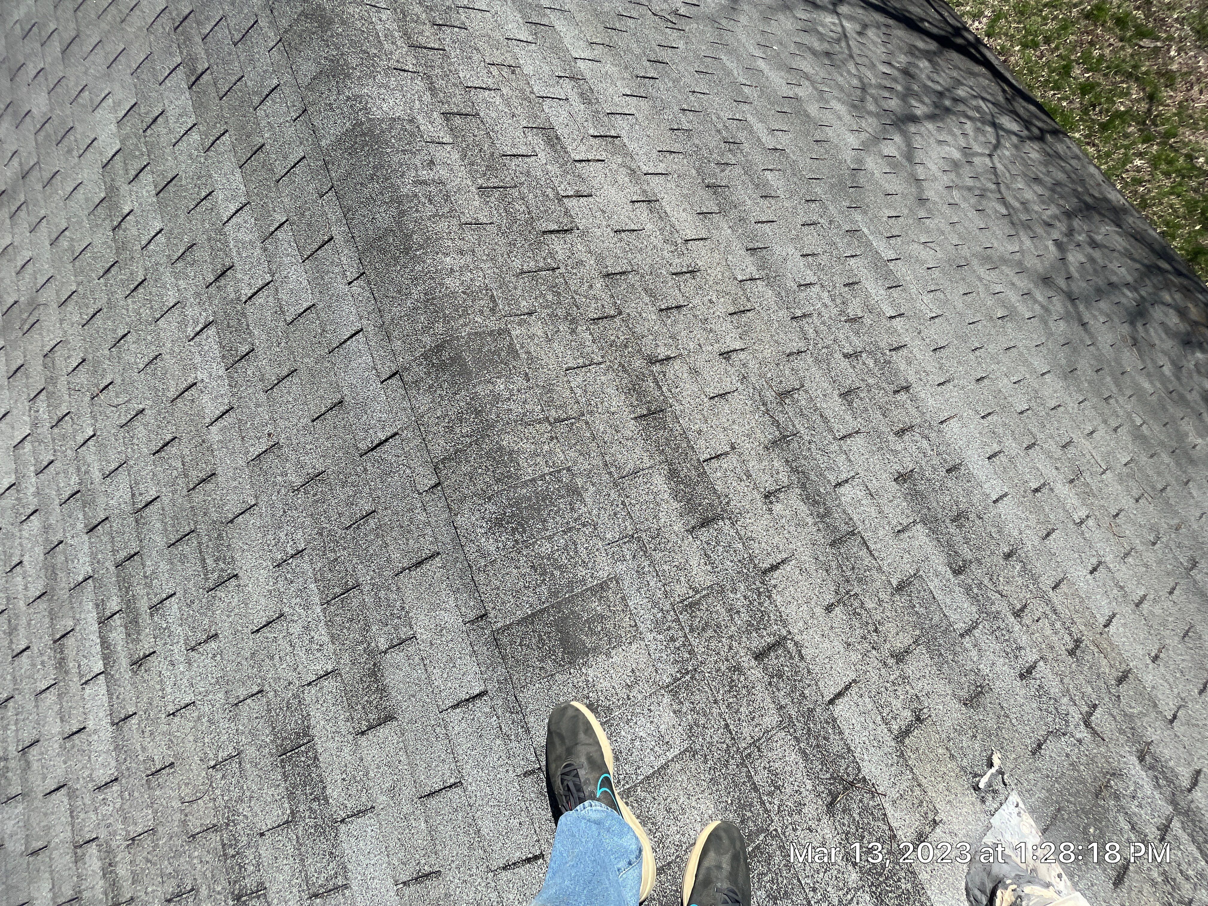 Residential Roofing Installation using 26 Gauge Colored Panels by Hostetler Roofing