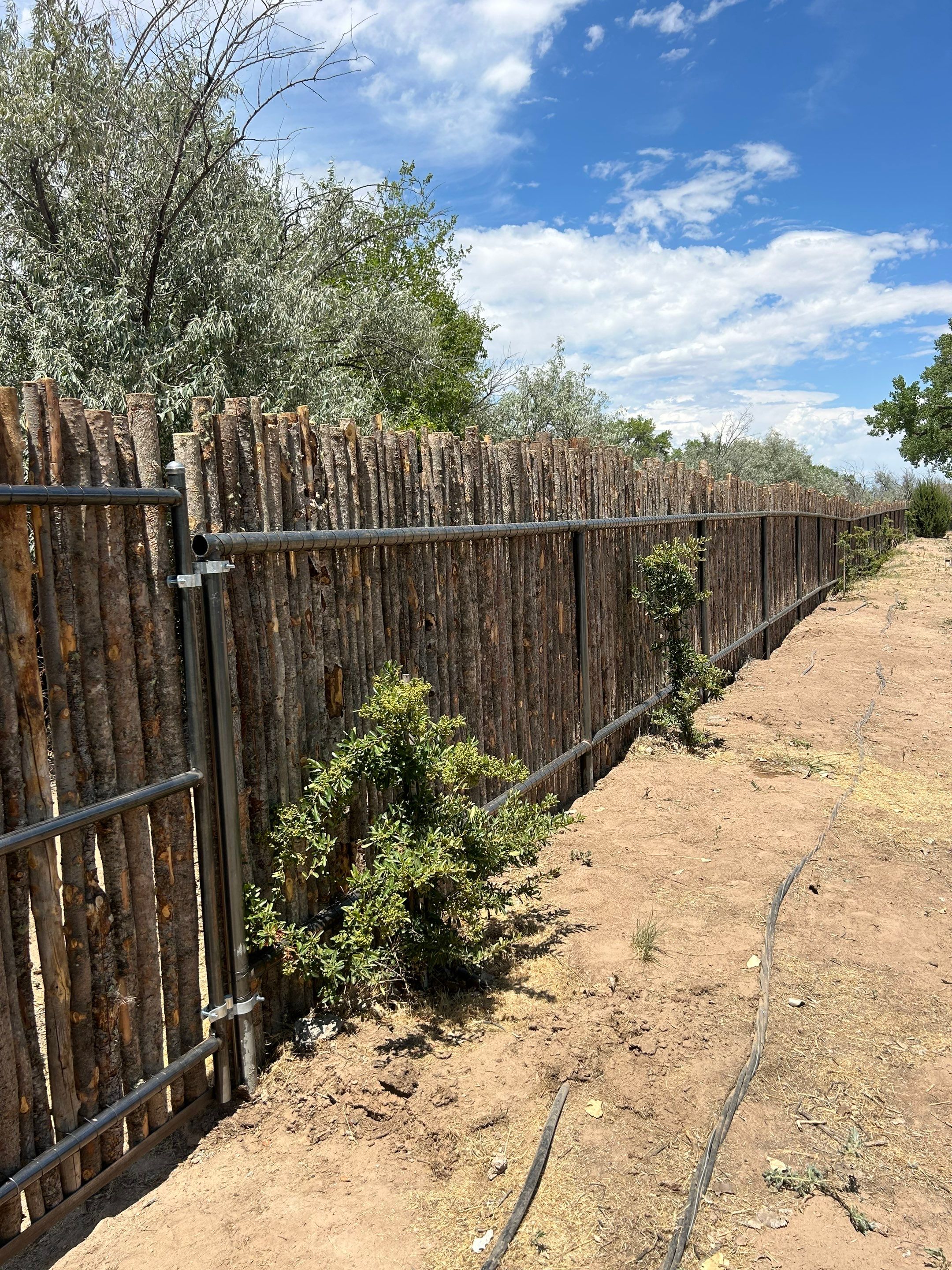 Residential using Latilla by Valley Fence Company