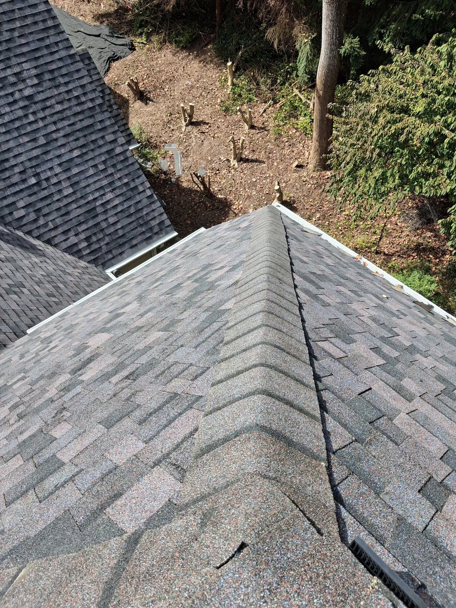Architectural Asphalt Shingle Roof Replacement in Frederick, Maryland by Frederick Roof Repair