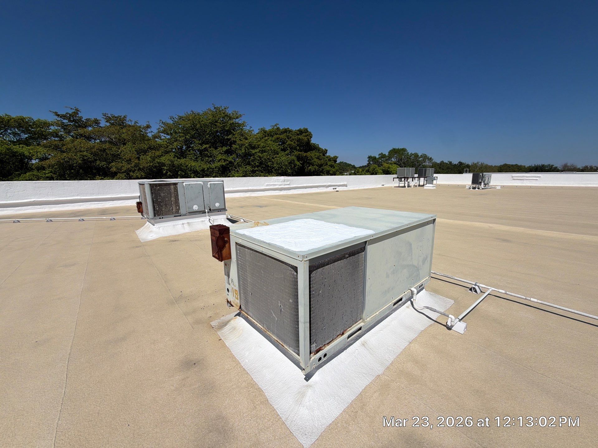 Commercial Roof Maintenance and HVAC Unit Sealing in Boca Raton by Roof King LLC