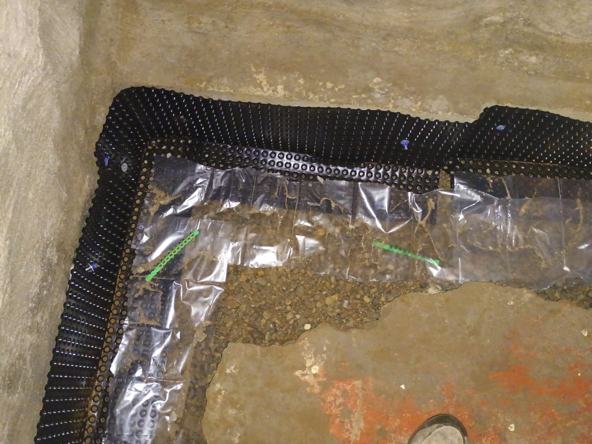 Full Basement Fix for Steve and Lisa by Waterproofing Northeast
