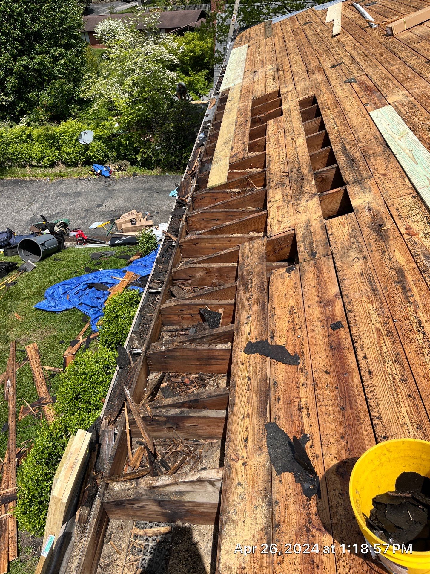 Residential Roofing Installation using Certainteed Landmark Pro Shingles by Fahey Roofing + Contracting