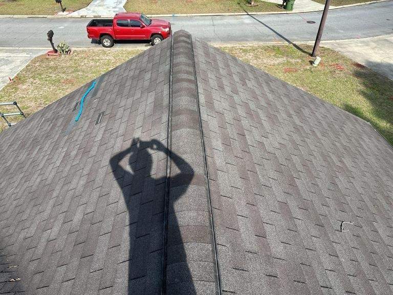 Residential Roofing Installation using Atlas Pinnacle Pristine Tan Mist by Talya Roofing
