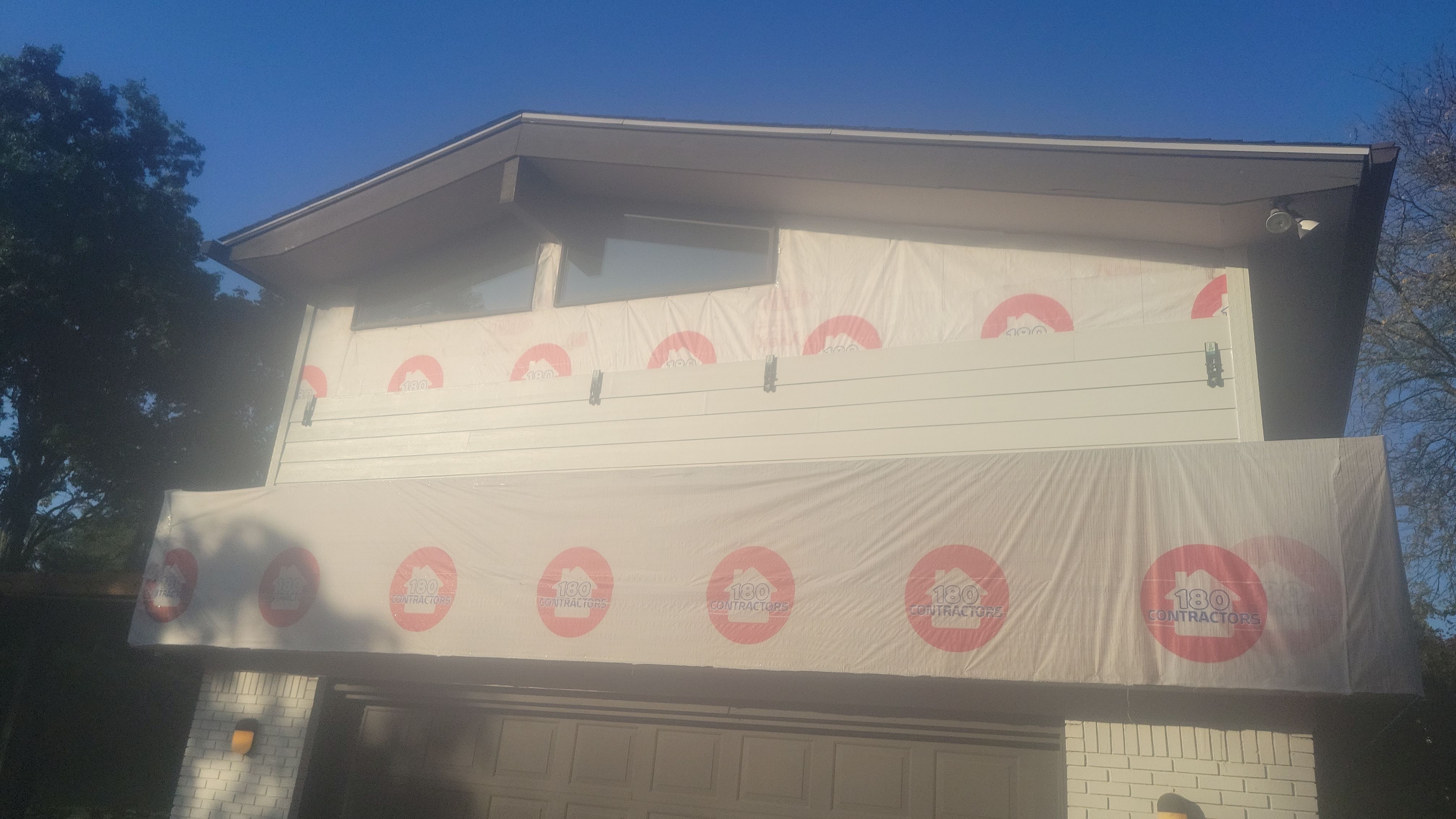 Siding Replacement using James Hardie Siding by 180 Contractors