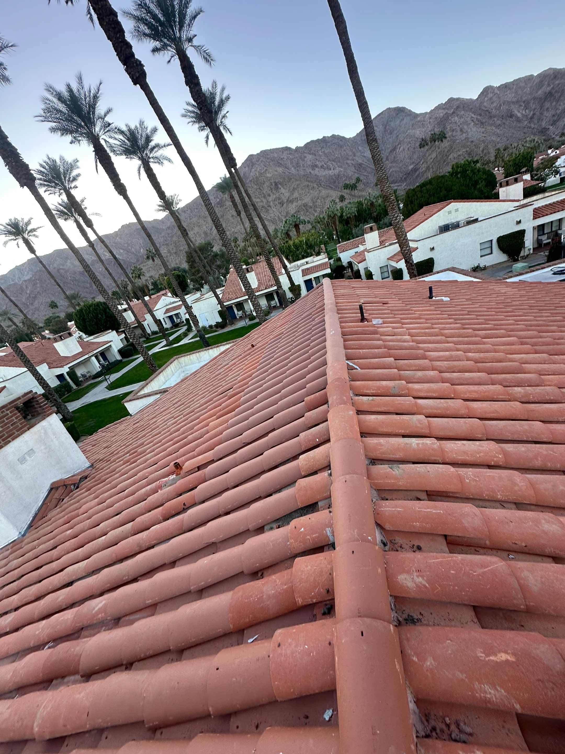 Project in La Quinta by Desert Roof Concepts