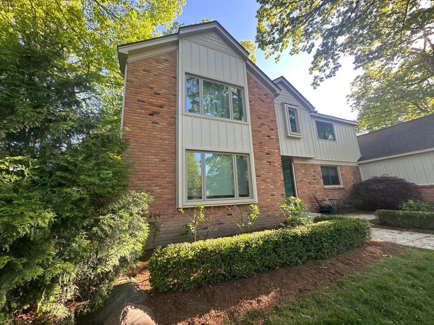 Siding Installation using Alside Monterey Sand by 180 Contractors