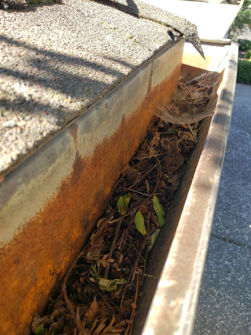 Gutter Installation using Englert LeafGuard Gutters by Byers Enterprises 