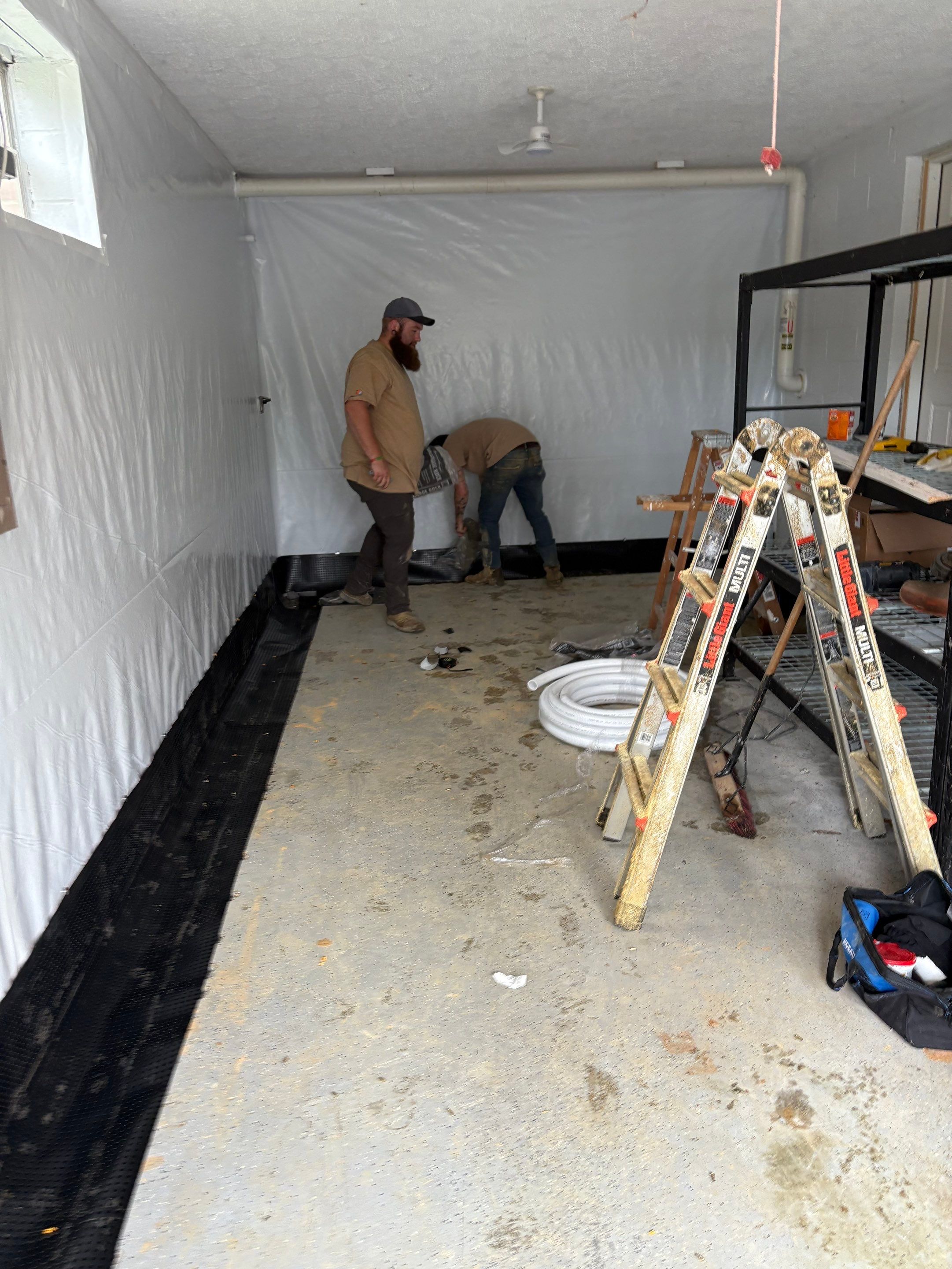 Project in Front Royal by HomeGuard Foam and Foundation