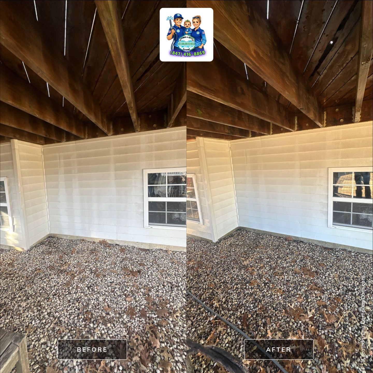 Project in Mundelein by Simmons Power & Soft Washing