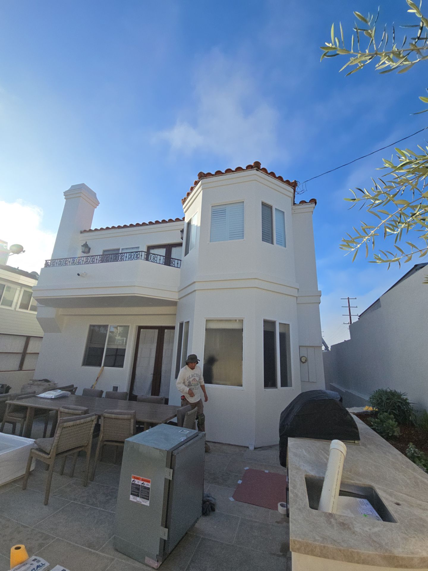 Rain Gutters Project in Manhattan Beach by Insulation Labs