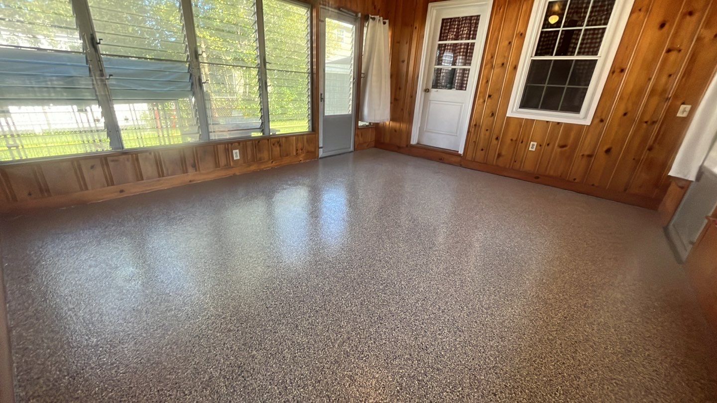 Walkway in Nashua, NH 03063 by Symphony Concrete Coatings