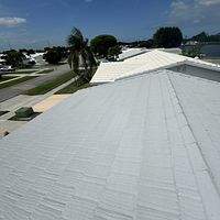 Boral Villa 900 Regal White  by Total Roofing System The Metal Roof Experts