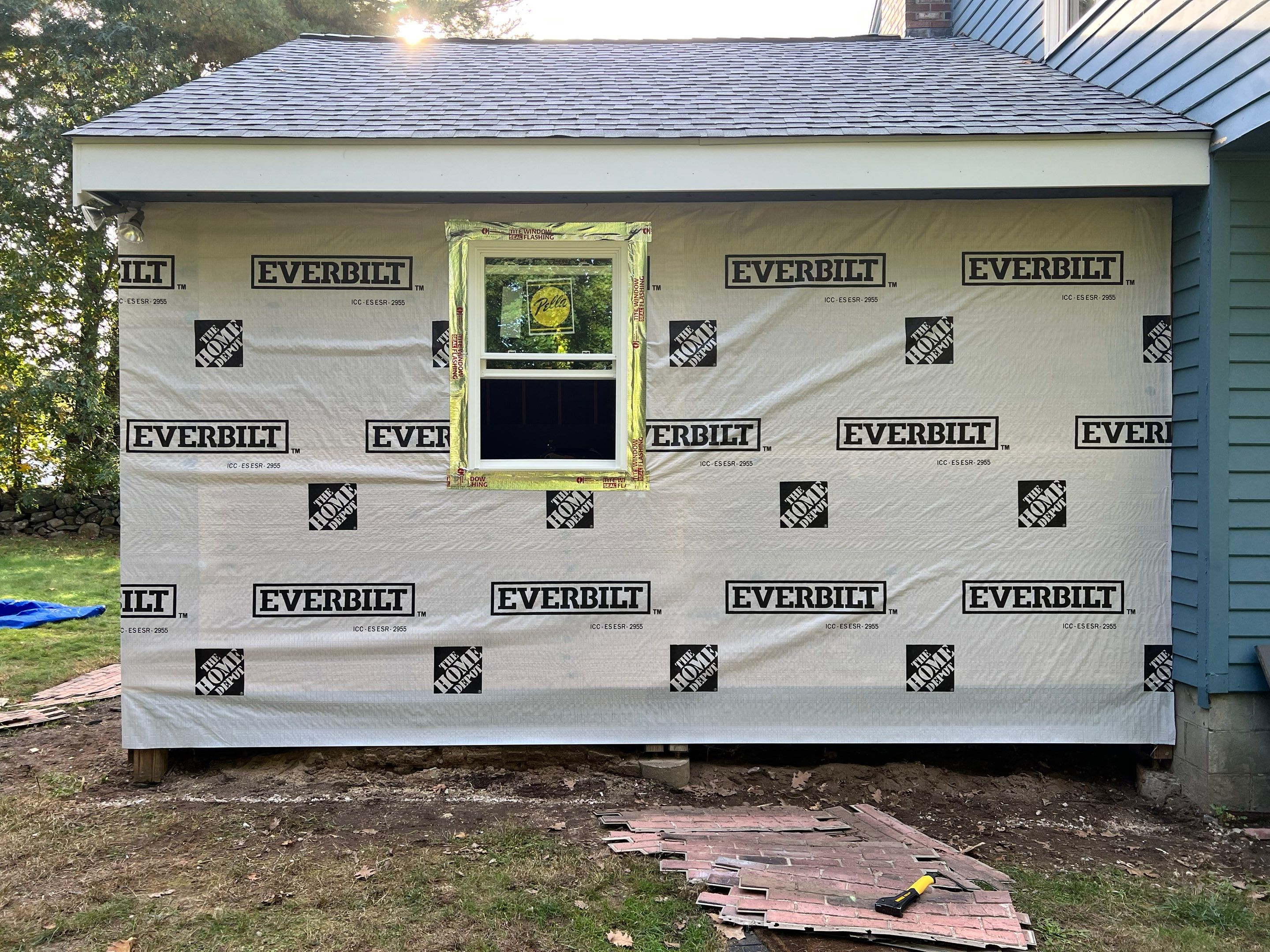 Closed in three-season room by Sensible Home Solutions