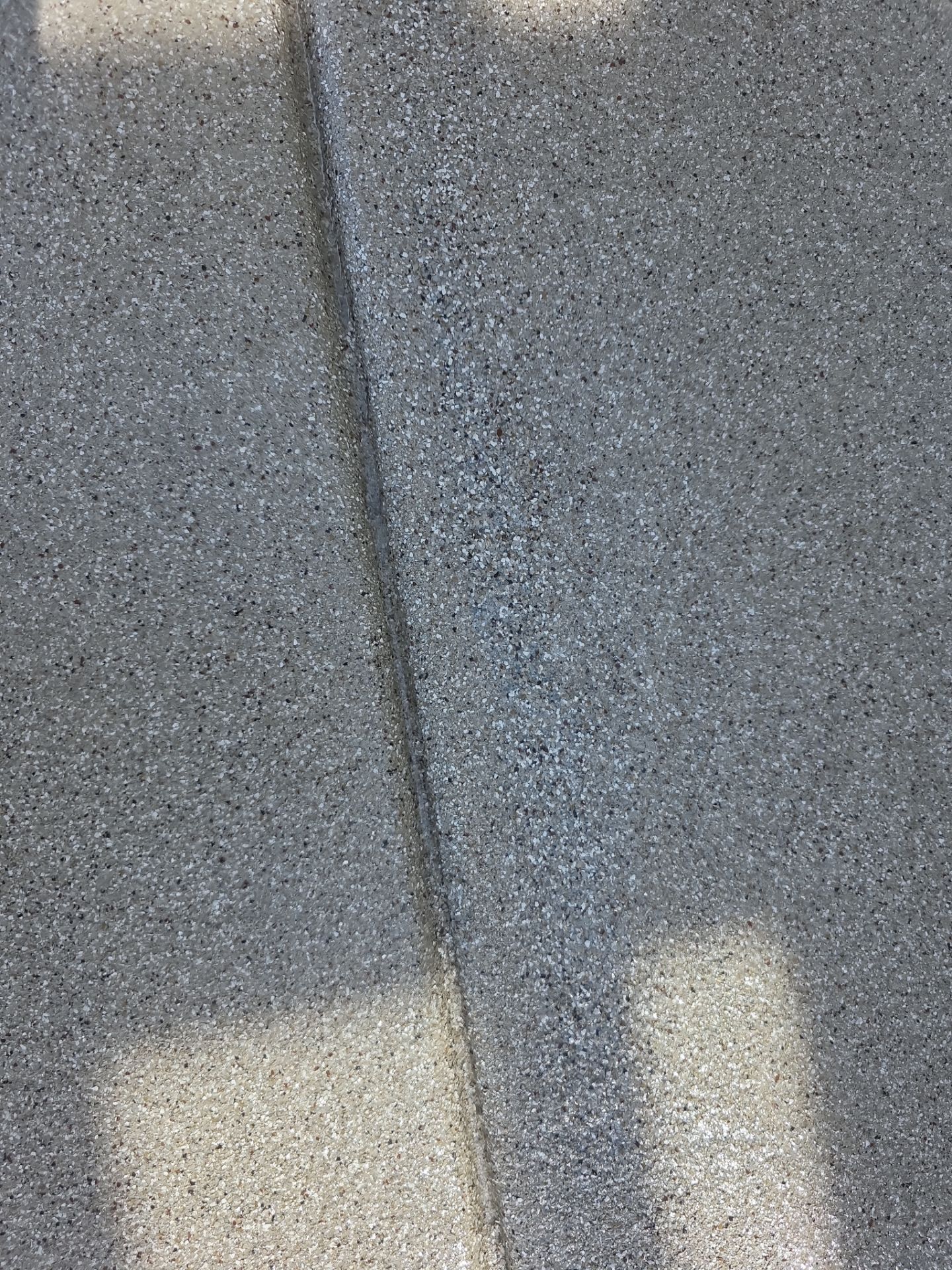 Patio Transformation using Pebble Beach by Croc Coatings, LLC