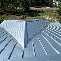 24ga 1.5" Mechanical Seam Mill Finish by Total Roofing System The Metal Roof Experts