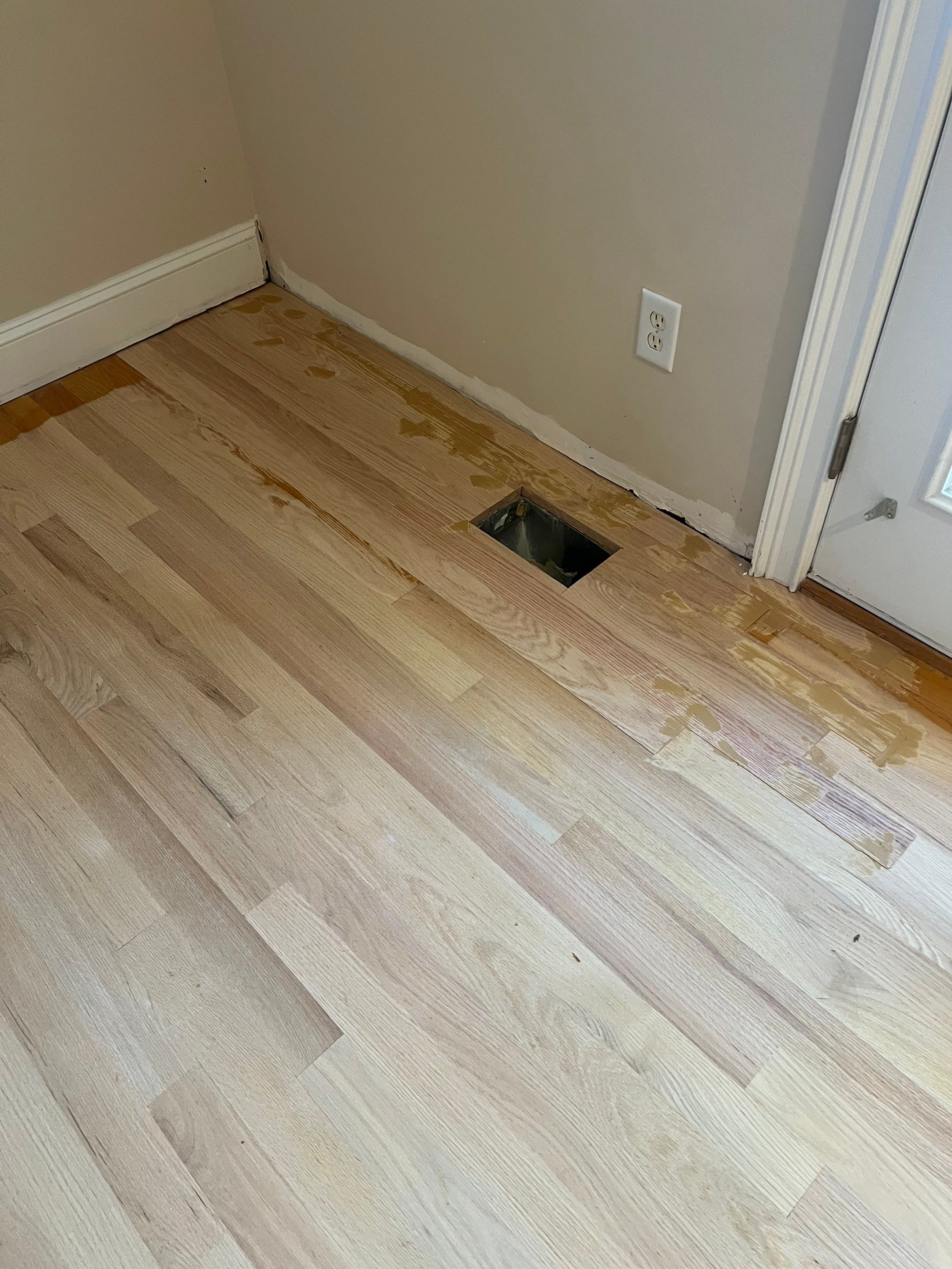 A beautiful refinishing project in The Oaks, Chapel Hill by Accent Custom Floors