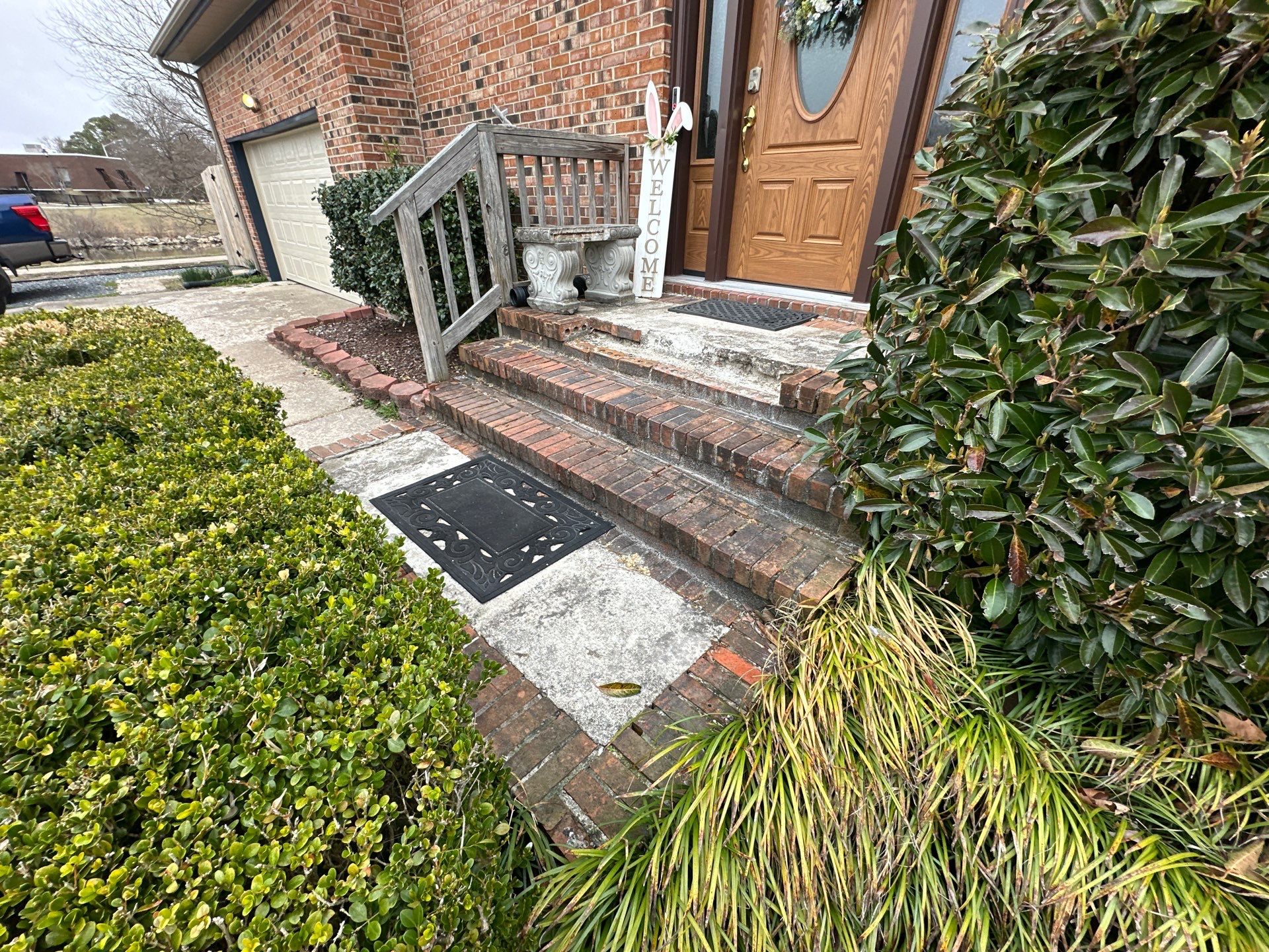 Project in Virginia Beach by Sam The Concrete Man Virginia Beach