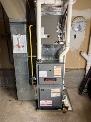 Amana Furnace Install in Harrisonburg