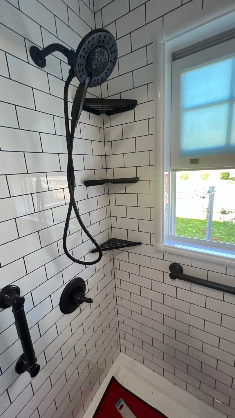 Tub to Walk-In Shower Installation in Adams, MA by Yankee Home Improvement