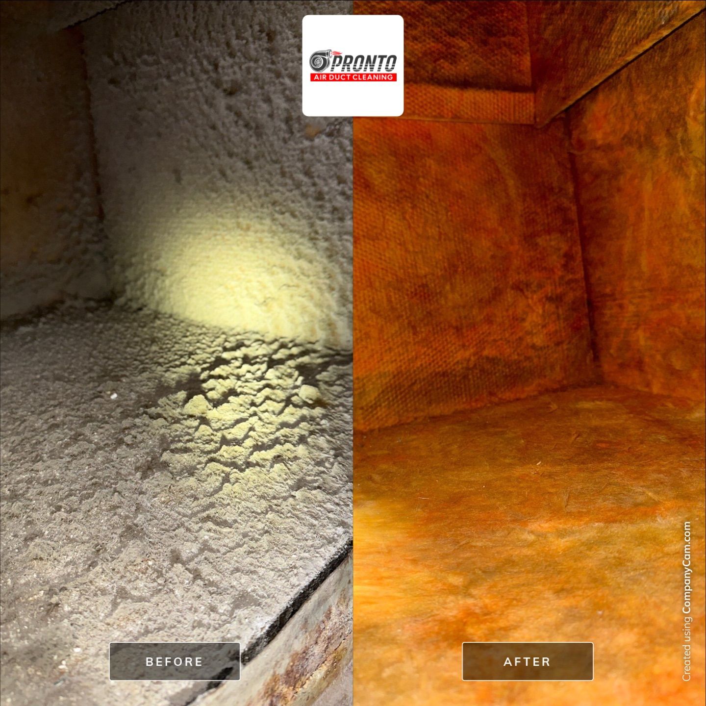 Air duct cleaning and Dryer Vent Cleaning by Pronto Air Duct Cleaning