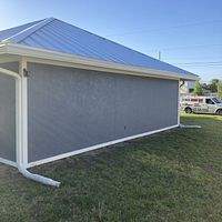 26ga 1" Nail-Strip Mill Finish  by Total Roofing System The Metal Roof Experts