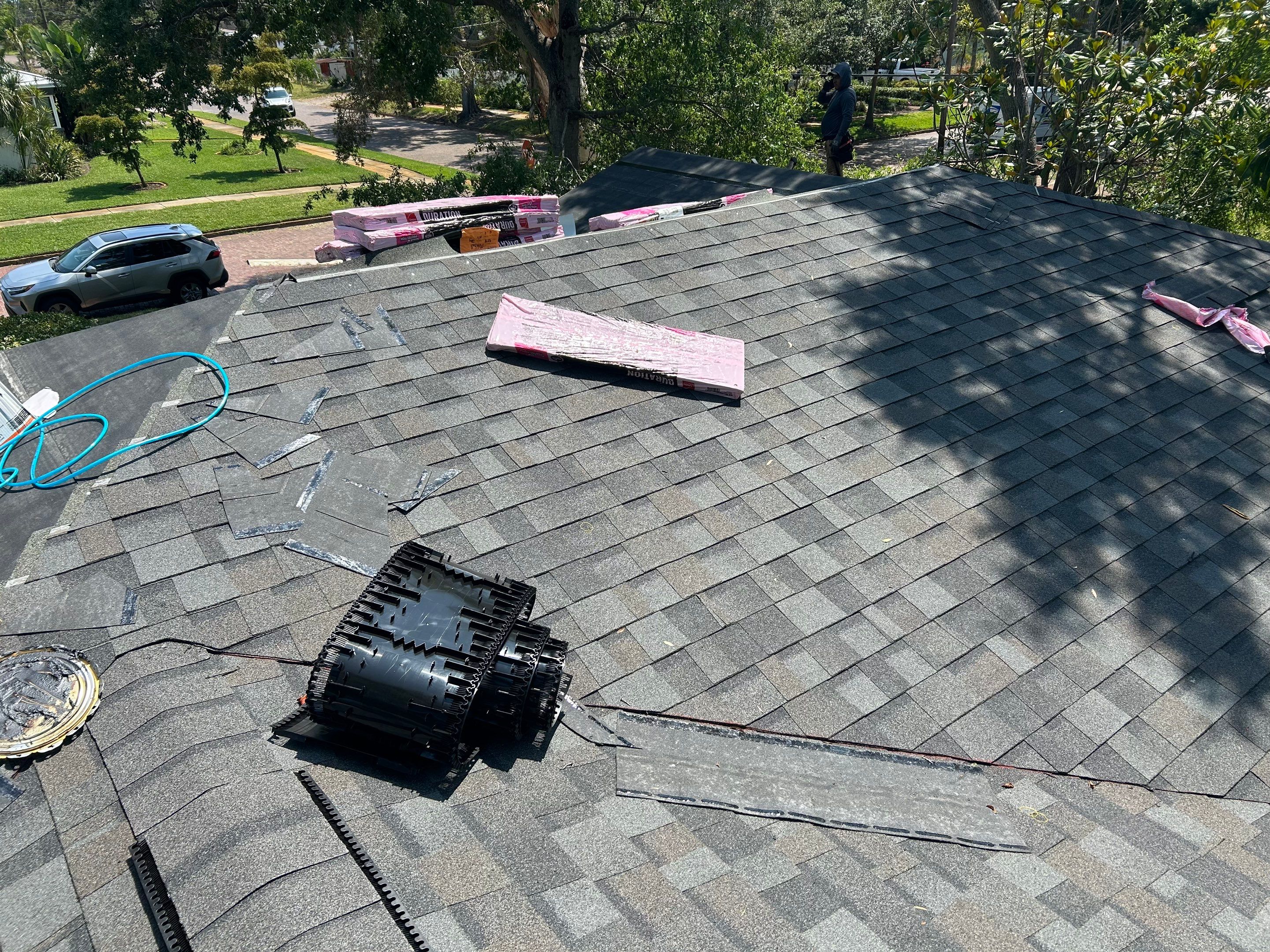 Project in St. Petersburg by Mitchell Roofing Company LLC 