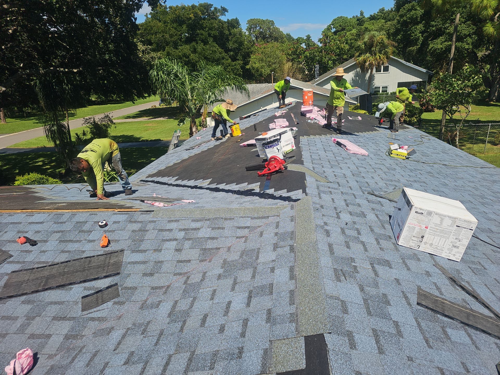Project in St. Petersburg 33712 by Mitchell Roofing Company LLC 