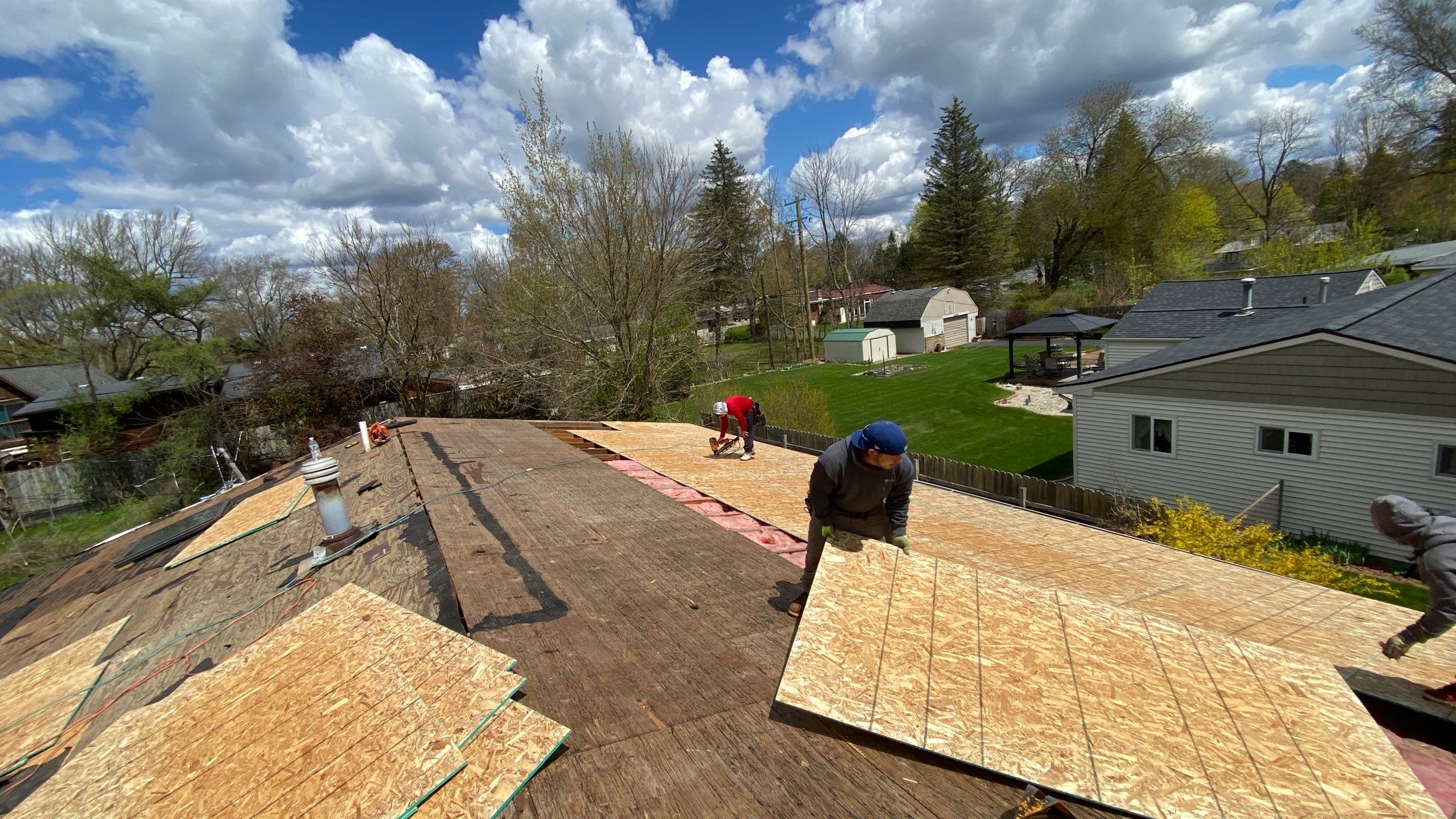 Roof Replacement using CertainTeed Landmark by 180 Contractors