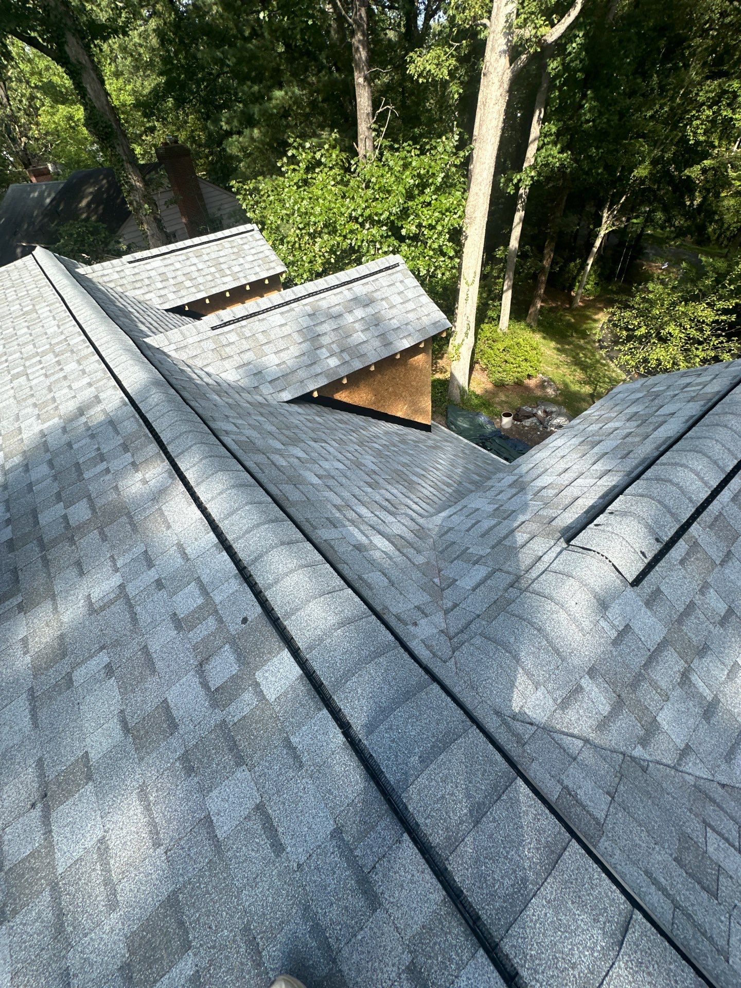 Architectural Shingle Roof Replacement as Part of an Addition by Cade Construction