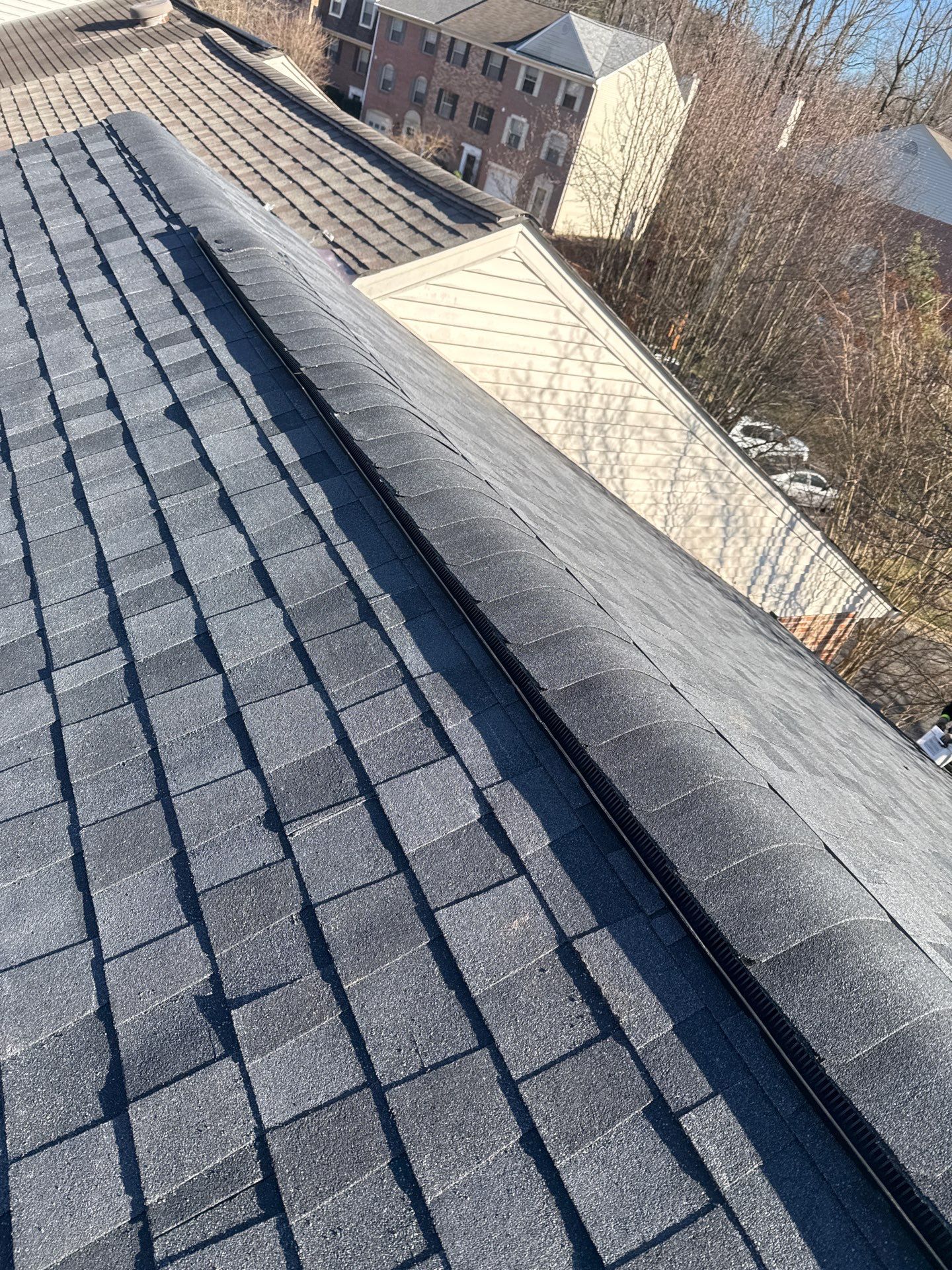 Burke: Residential Roof Replacement with CertainTeed Landmark Pro in Max Def Moire Black by RM Banning, Inc.