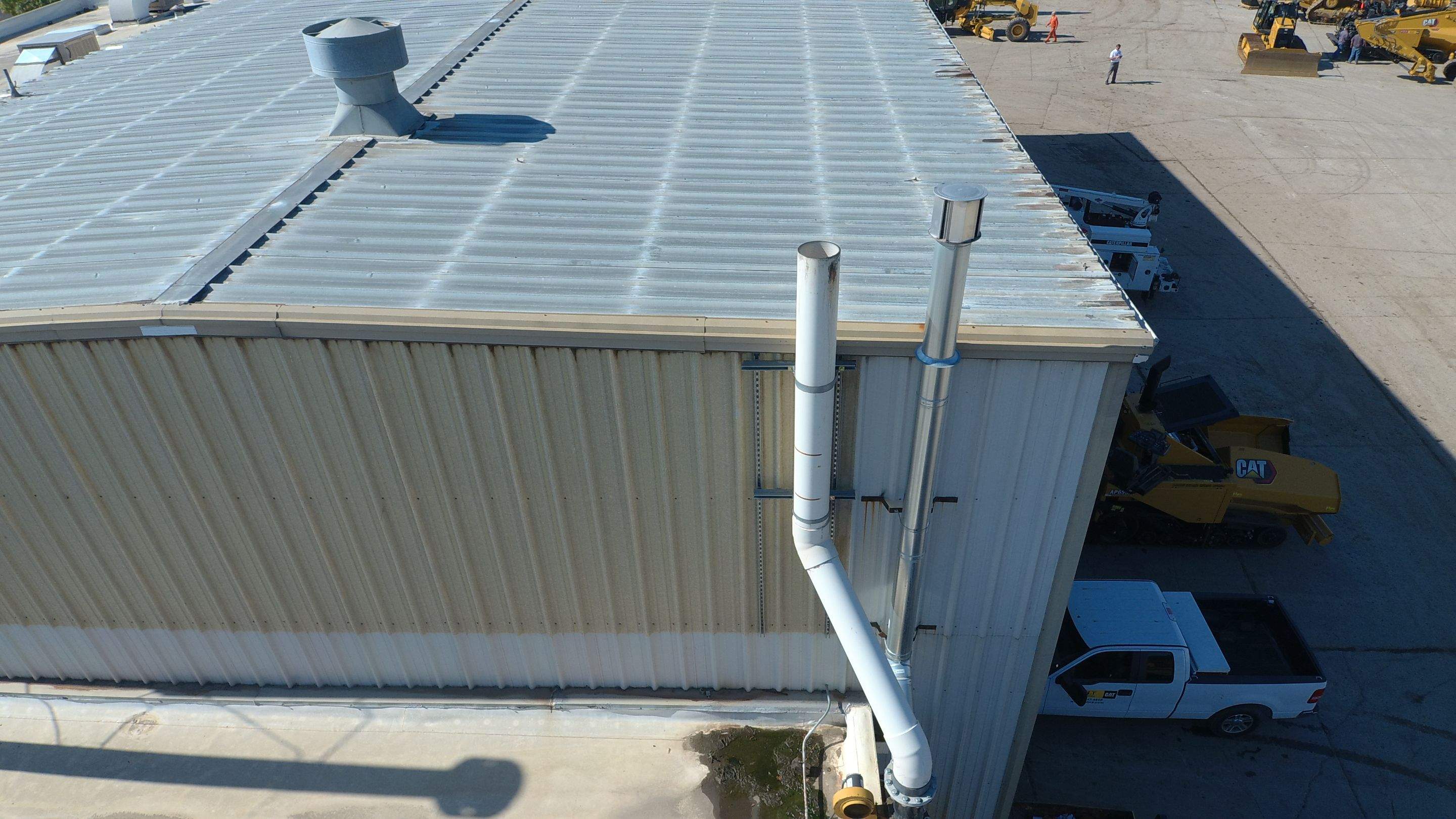 MR Roofing system using Conklin BenchPly system with PUMA top coat by Straight Edge Roofing Inc