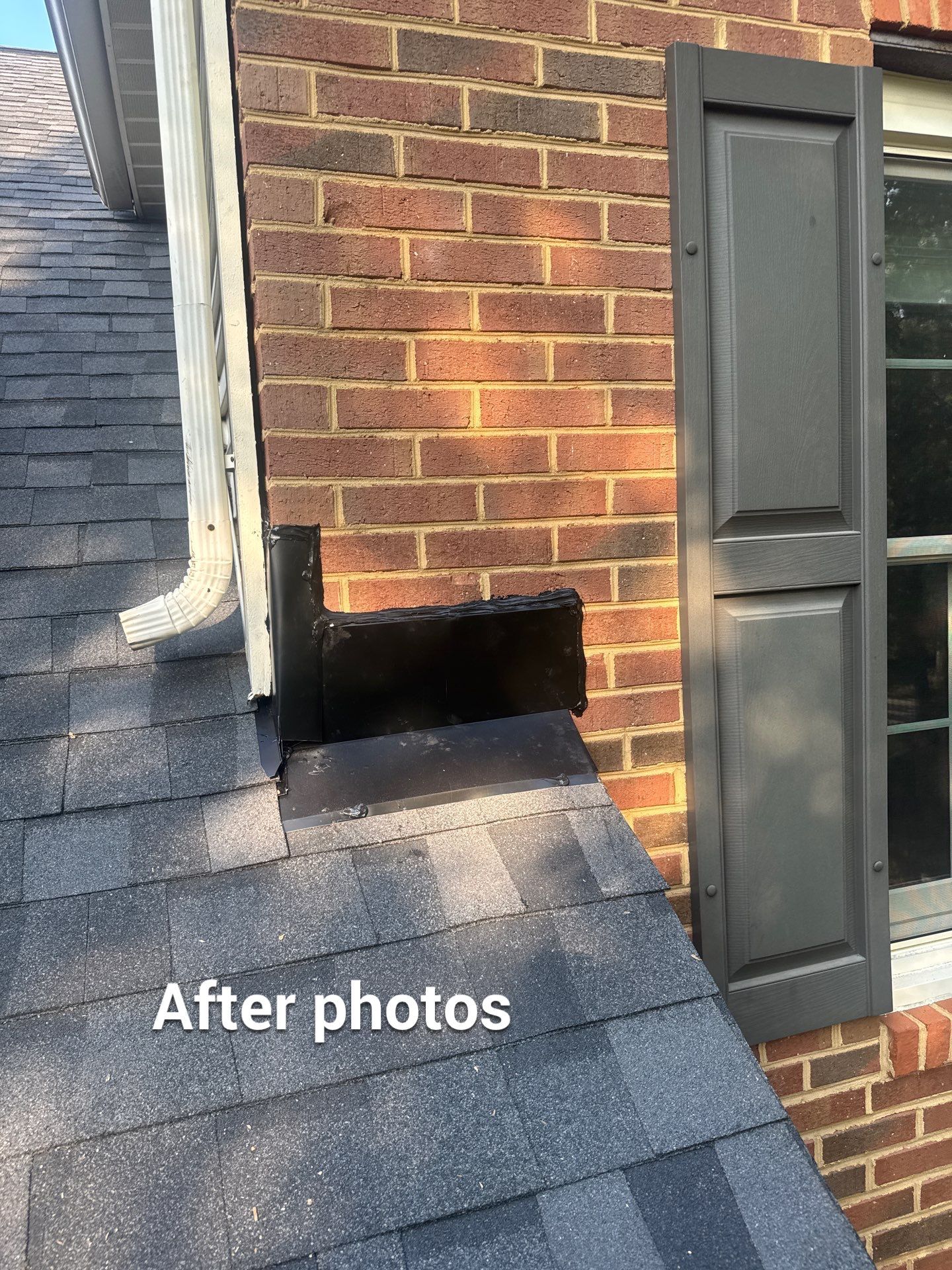 New Shingle Roof & New Gutters and downspouts with covers by Alpha Design Services