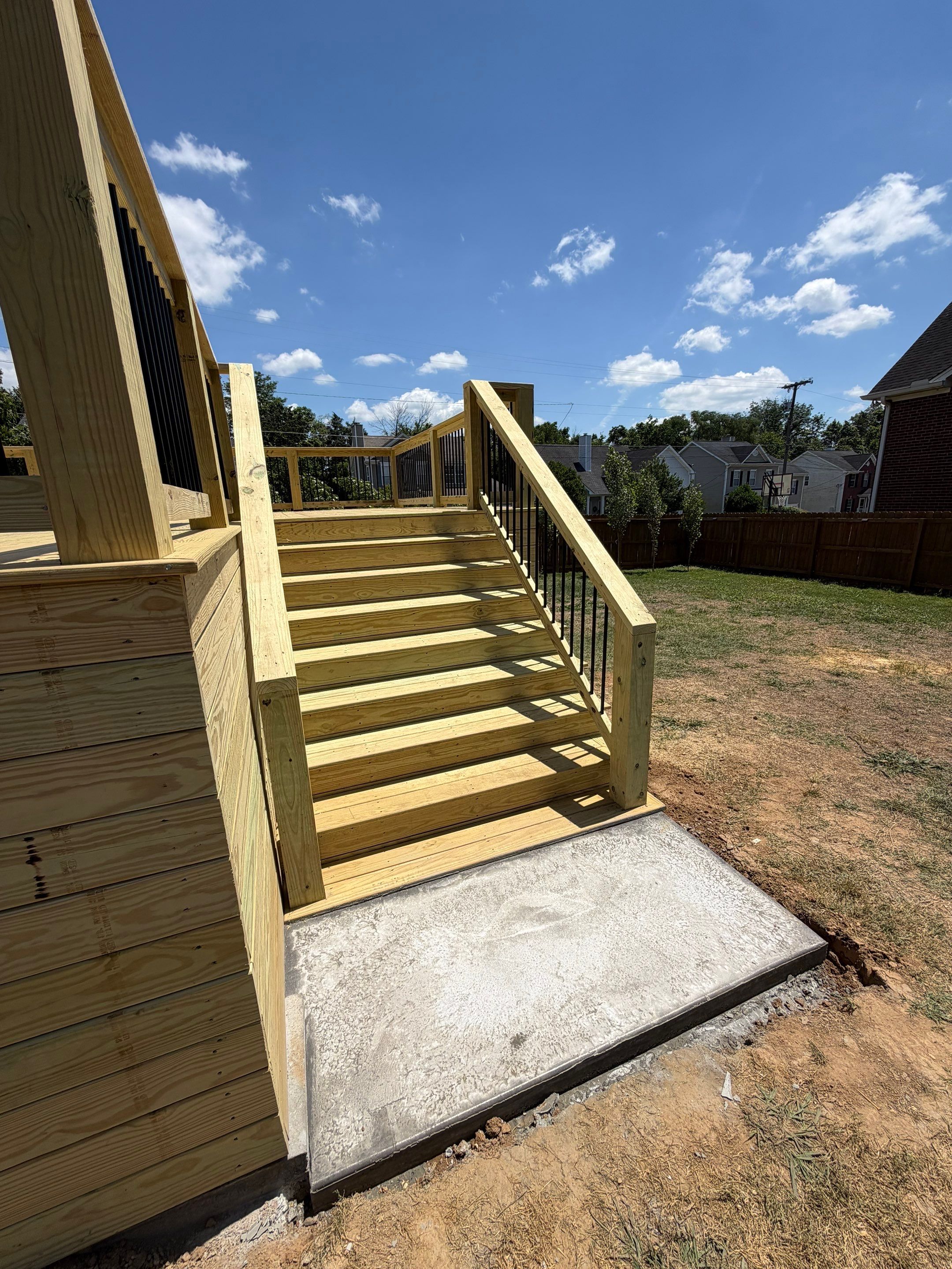 Deck Build in Hermitage by Music City Improvements