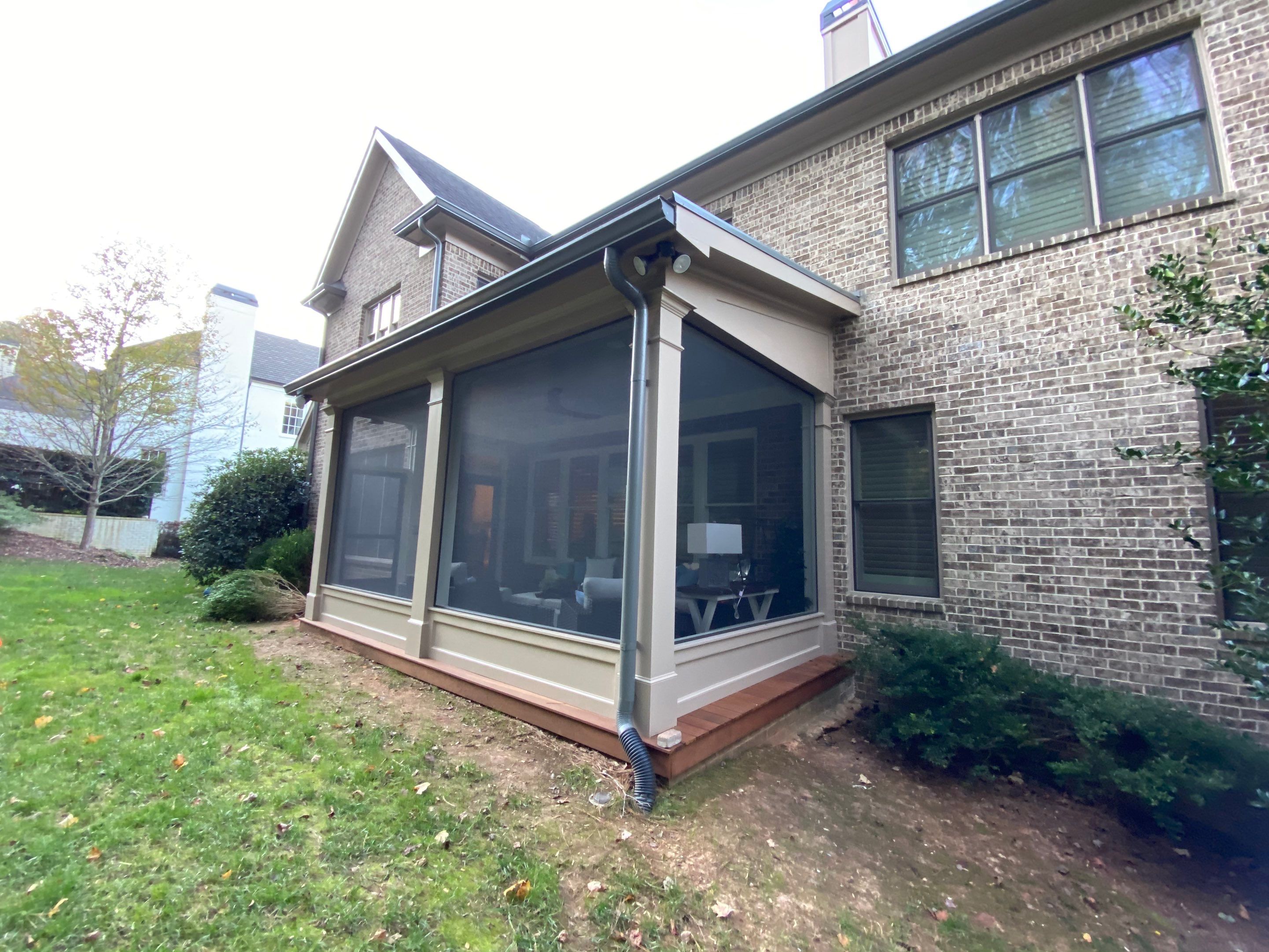 Custom Screened Porch and Deck Installation in Atlanta by Swift Home Renovations