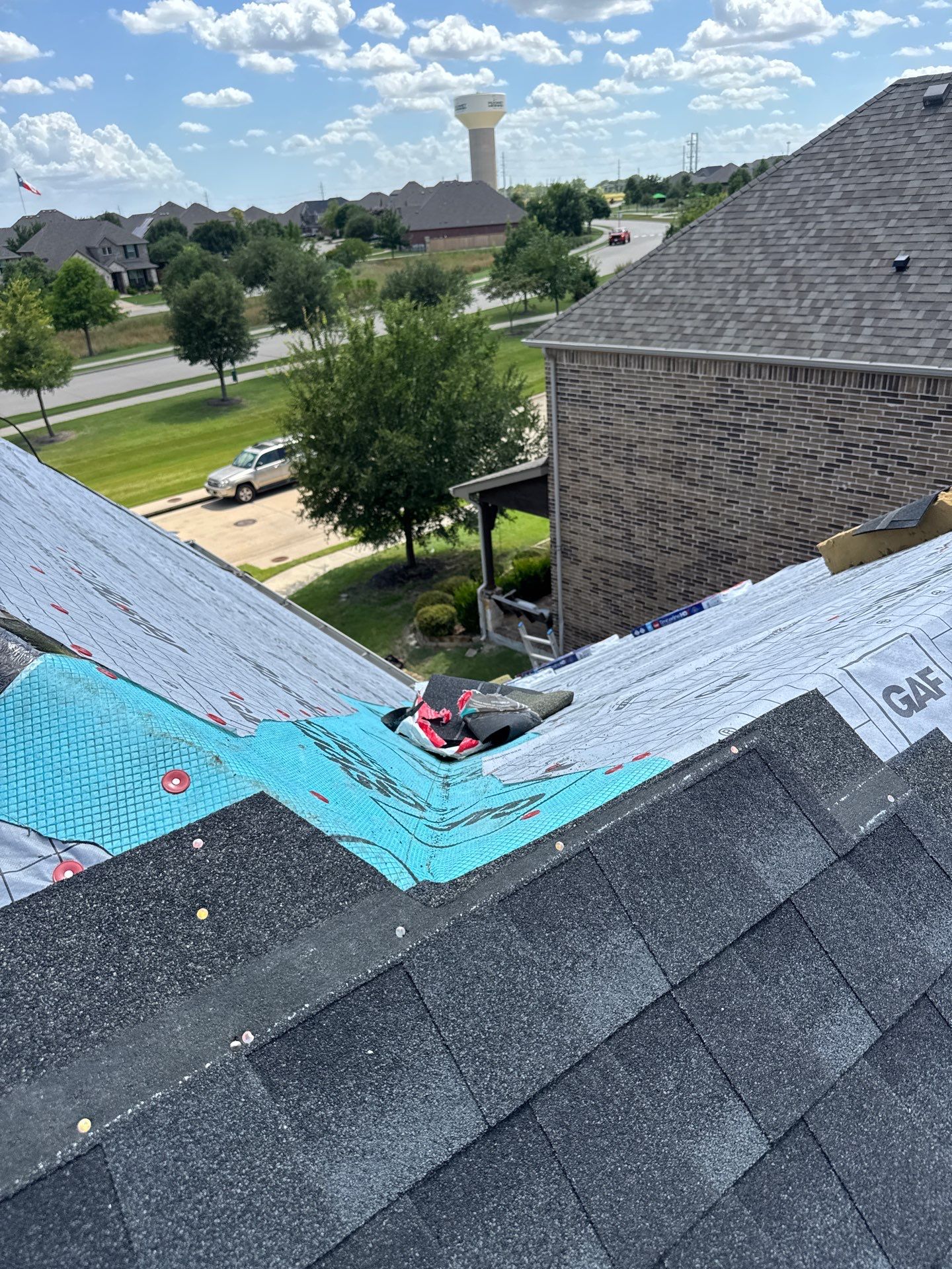 Inspection Wind damages and ceiling leaks McKinney, TX by NIMBUS GENERAL CONTRACTORS, LLC