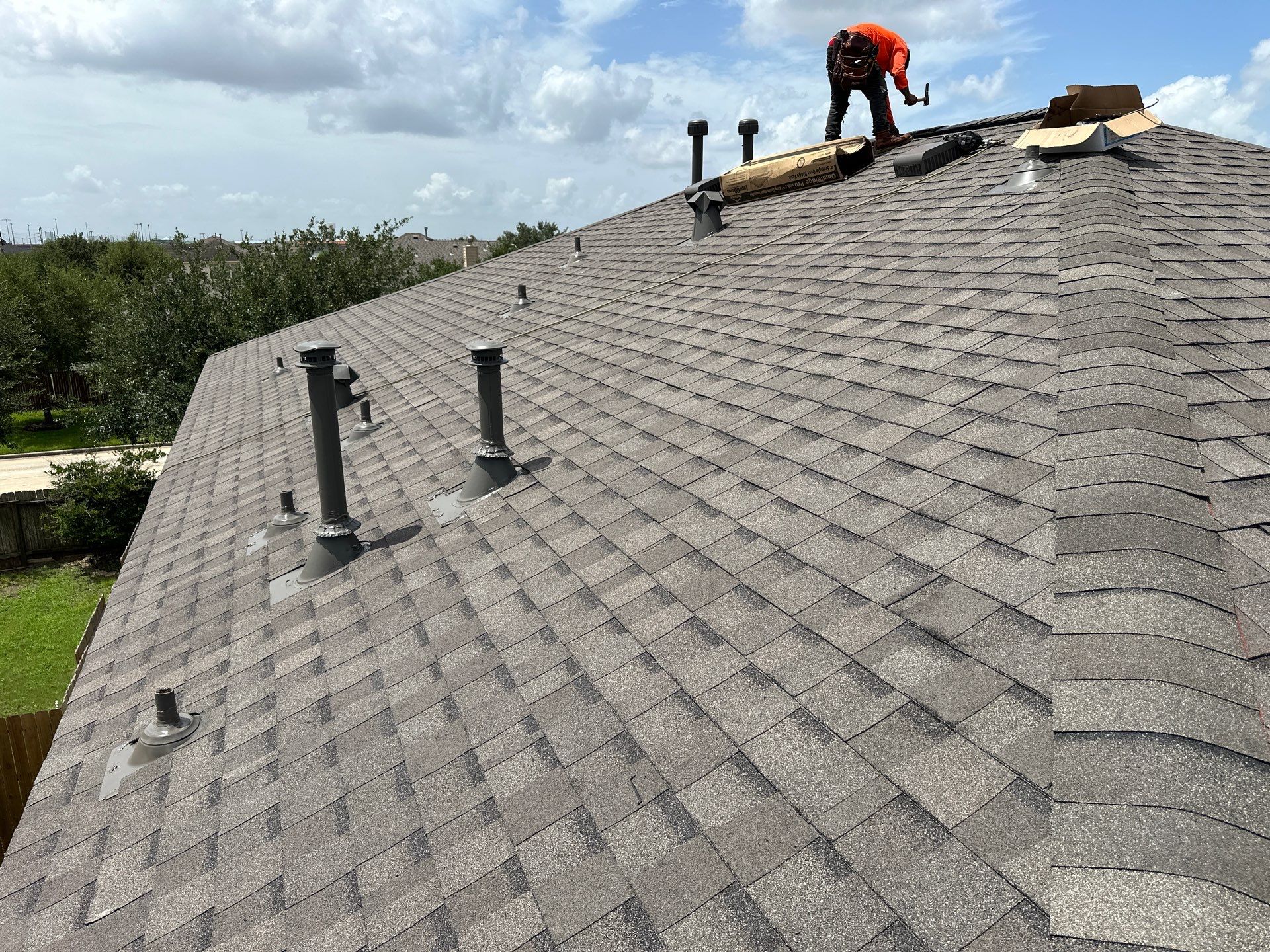 Project in Katy by Motion Roofing
