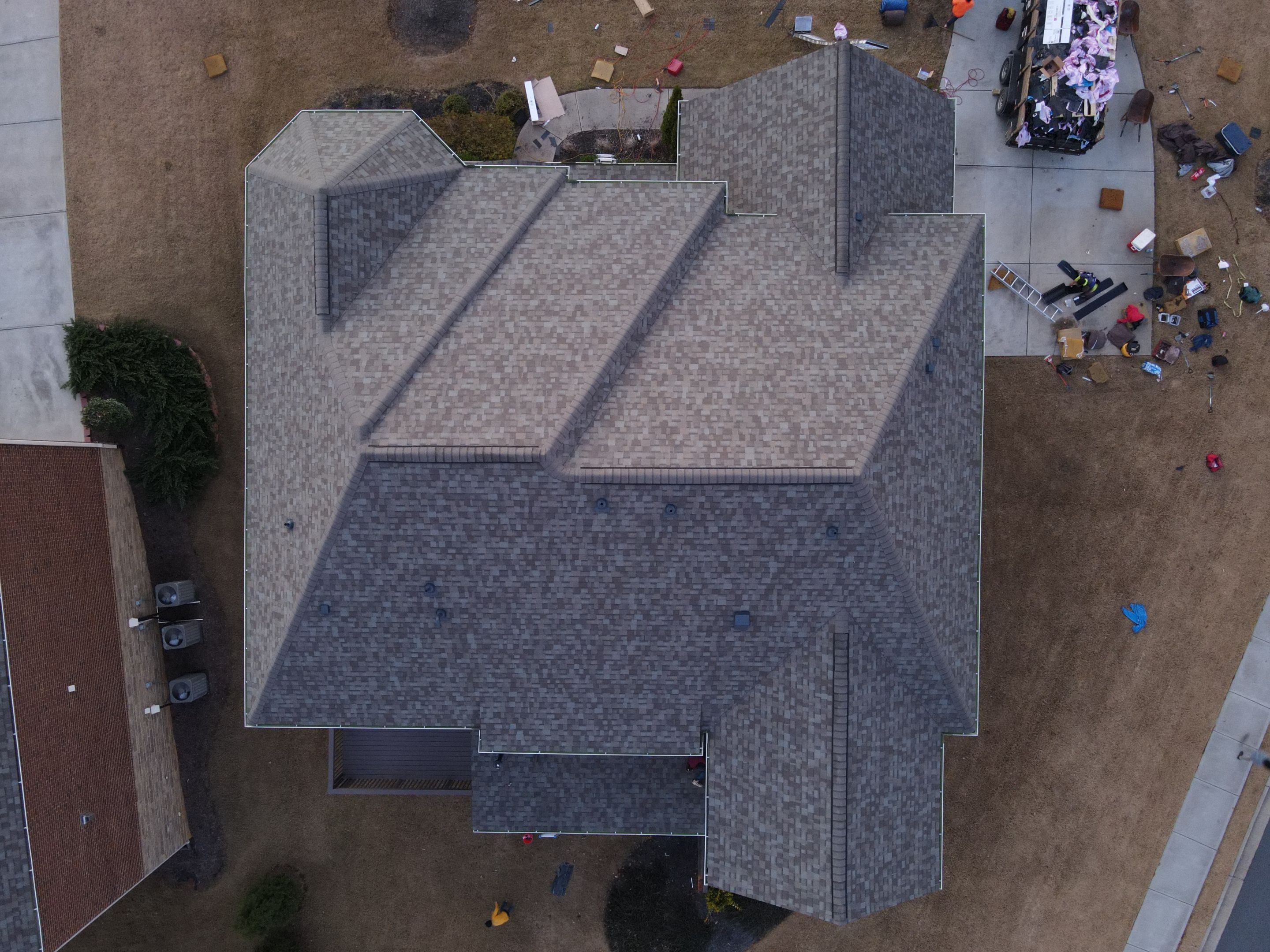 Residential Roofing Installation using Owens Corning by Inspector Roofing and Restoration