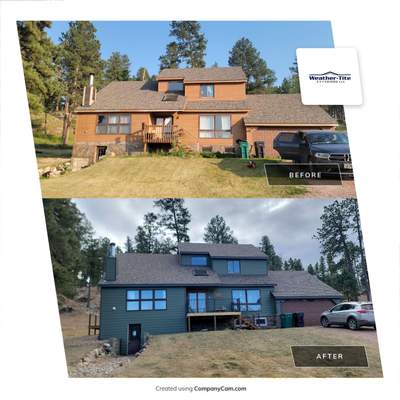 Siding Installation using James Hardie